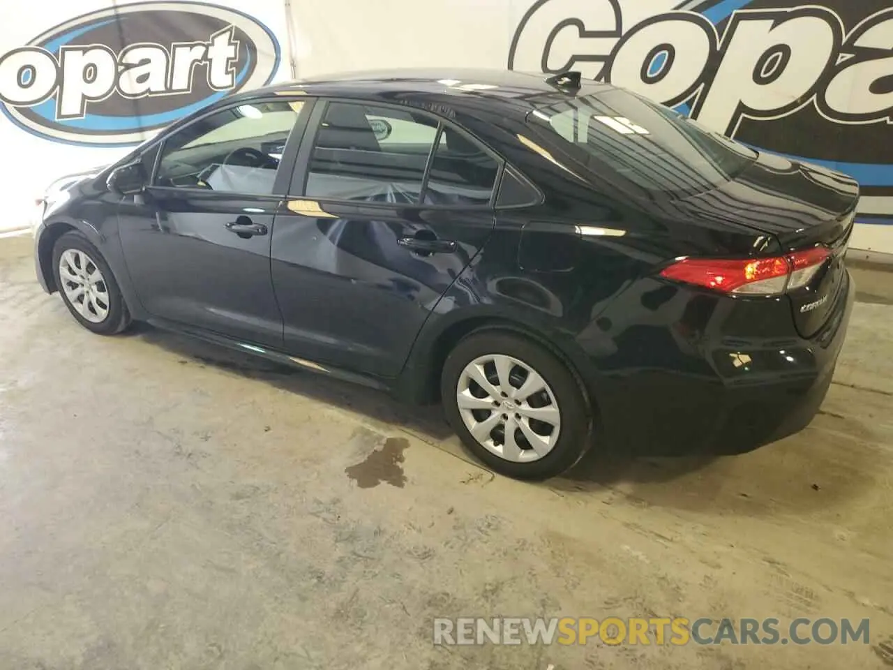 2 fotografías del automóvil dañado 5YFB4MDE0PP033588 TOYOTA COROLLA 2023
