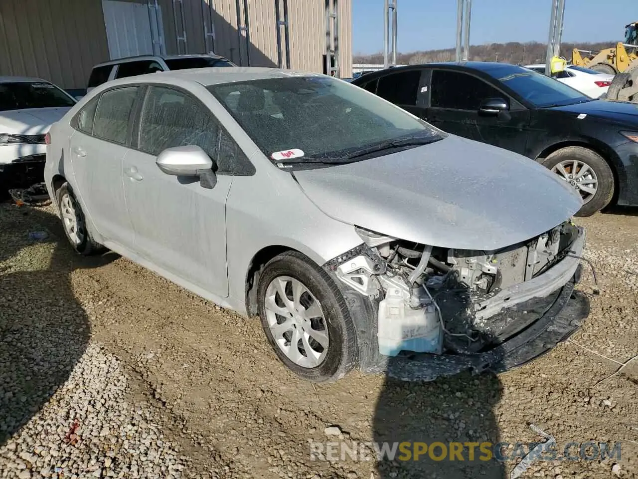 4 fotografías del automóvil dañado 5YFB4MDE0PP035163 TOYOTA COROLLA 2023