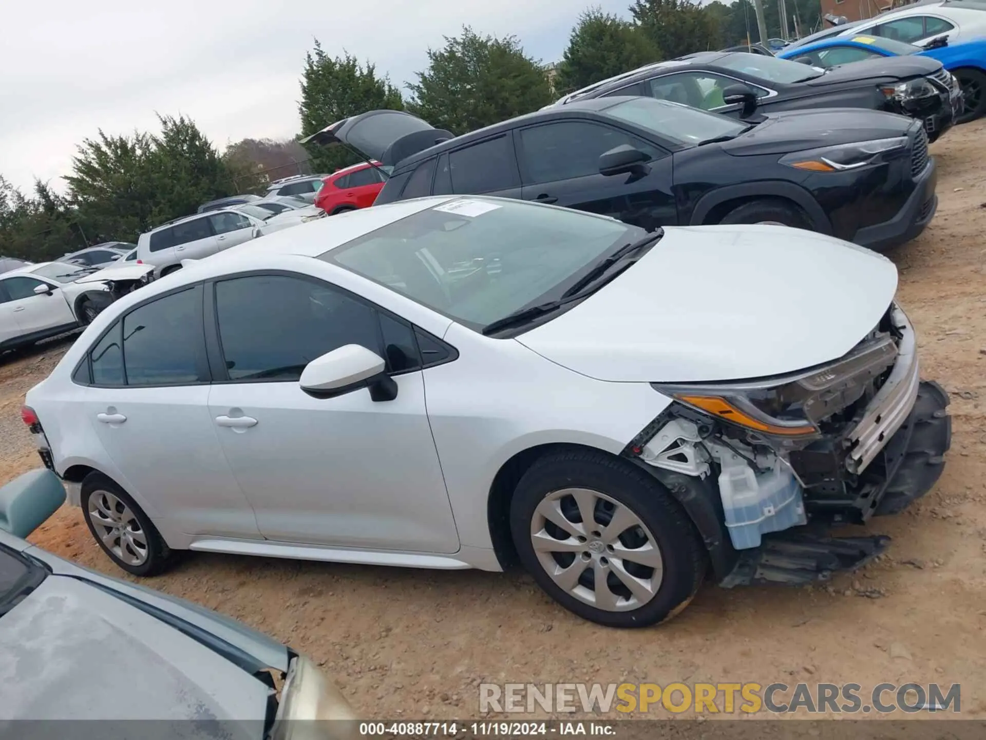 14 fotografías del automóvil dañado 5YFB4MDE0PP039715 TOYOTA COROLLA 2023