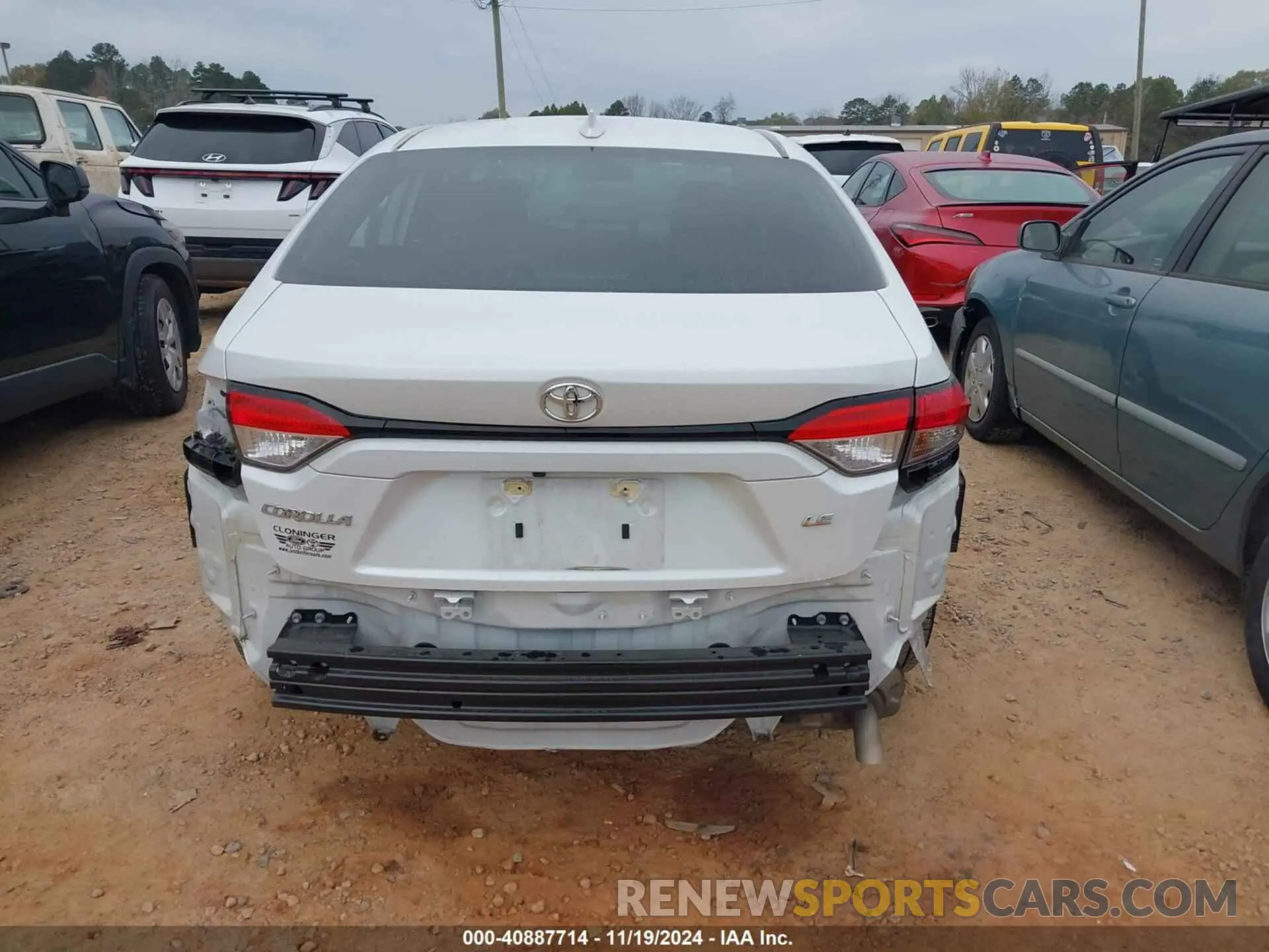 17 fotografías del automóvil dañado 5YFB4MDE0PP039715 TOYOTA COROLLA 2023
