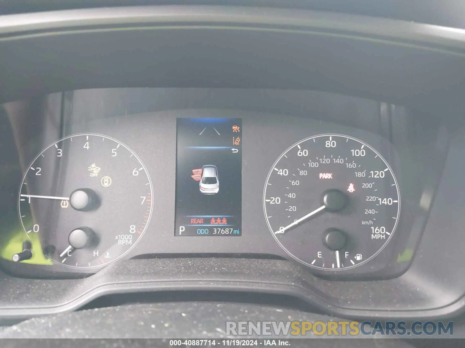 7 fotografías del automóvil dañado 5YFB4MDE0PP039715 TOYOTA COROLLA 2023