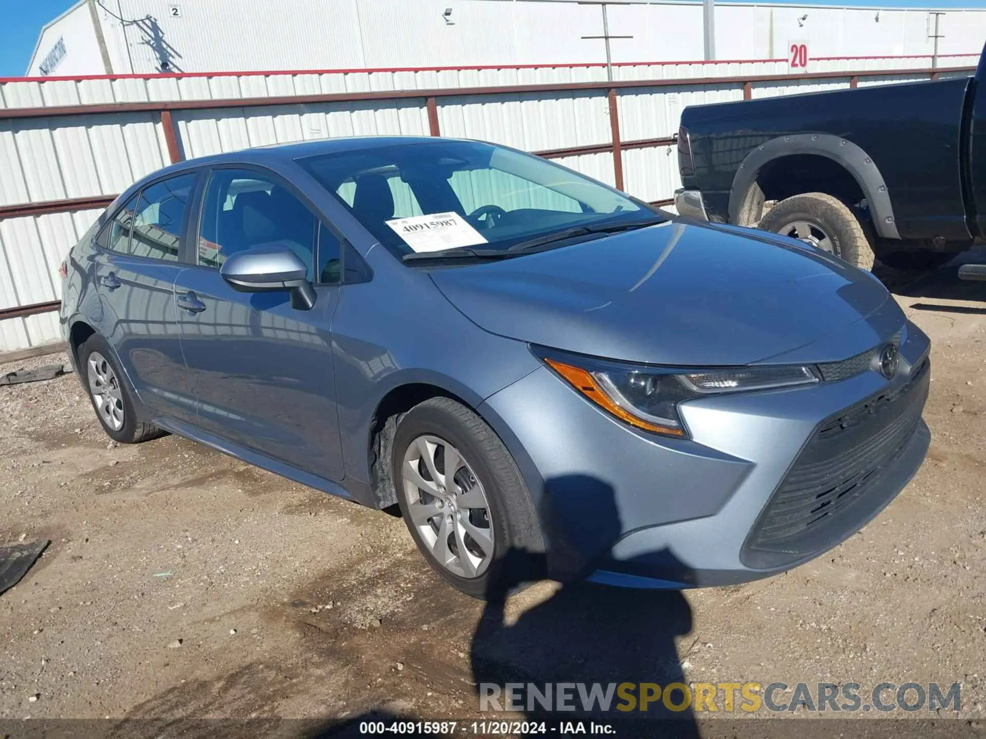 1 fotografías del automóvil dañado 5YFB4MDE0PP046549 TOYOTA COROLLA 2023