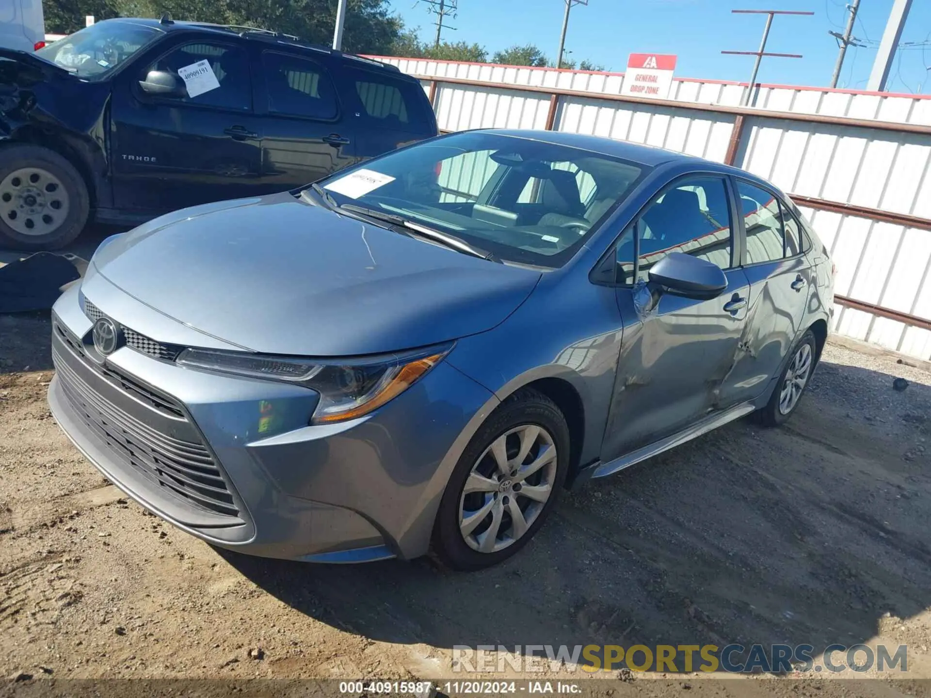 2 fotografías del automóvil dañado 5YFB4MDE0PP046549 TOYOTA COROLLA 2023