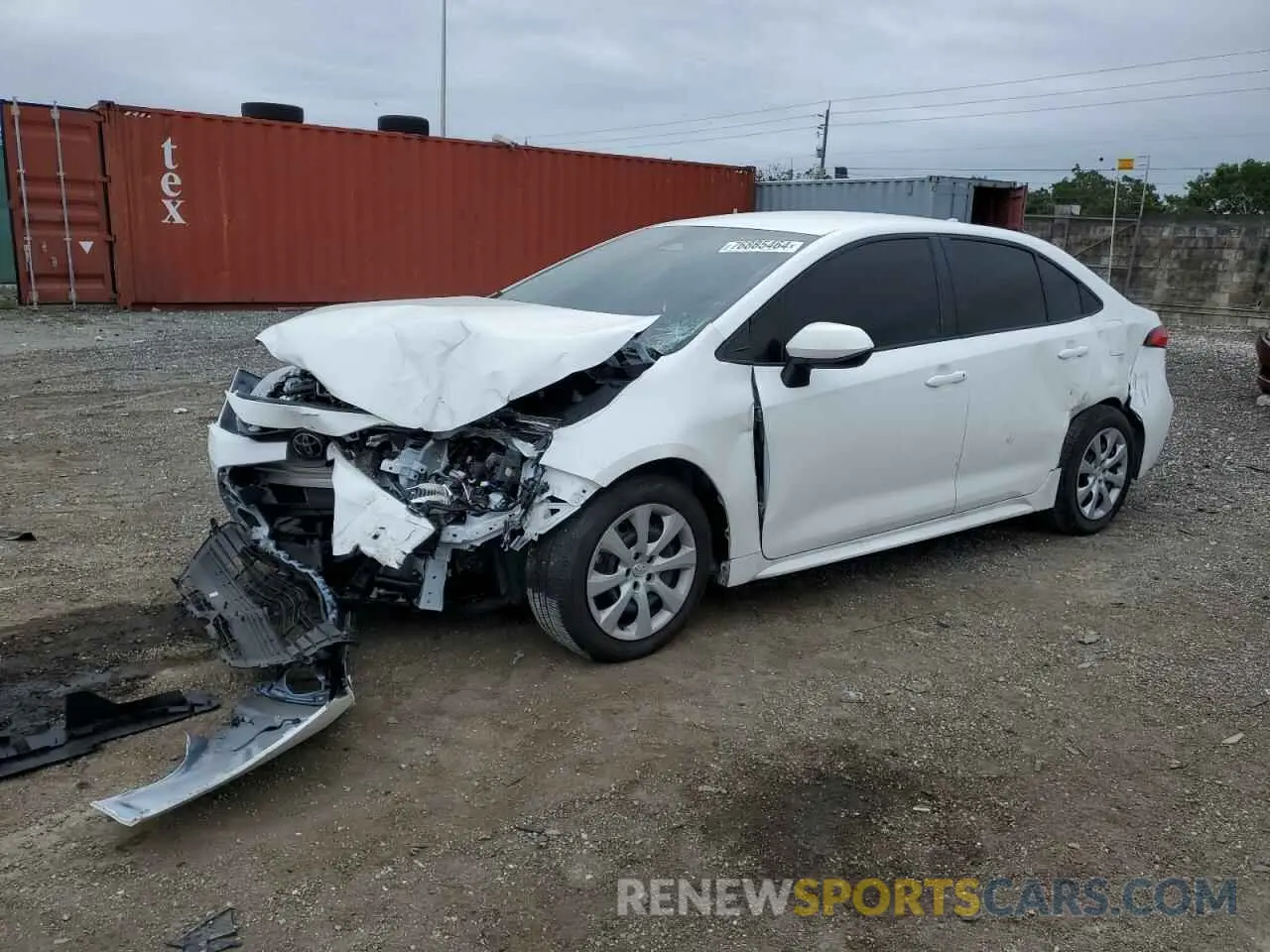 1 fotografías del automóvil dañado 5YFB4MDE0PP046731 TOYOTA COROLLA 2023