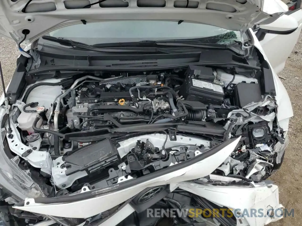 11 fotografías del automóvil dañado 5YFB4MDE0PP046731 TOYOTA COROLLA 2023