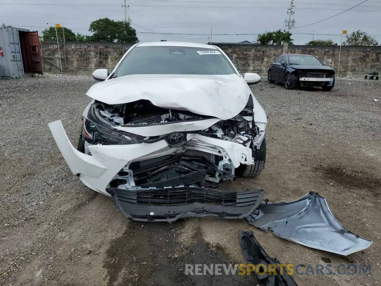 5 fotografías del automóvil dañado 5YFB4MDE0PP046731 TOYOTA COROLLA 2023