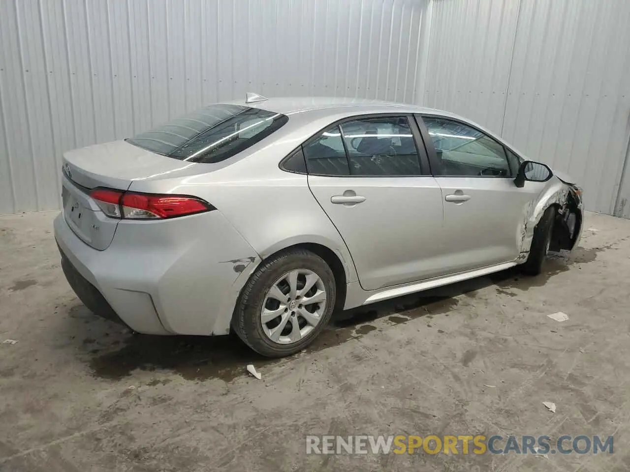 3 fotografías del automóvil dañado 5YFB4MDE0PP048169 TOYOTA COROLLA 2023