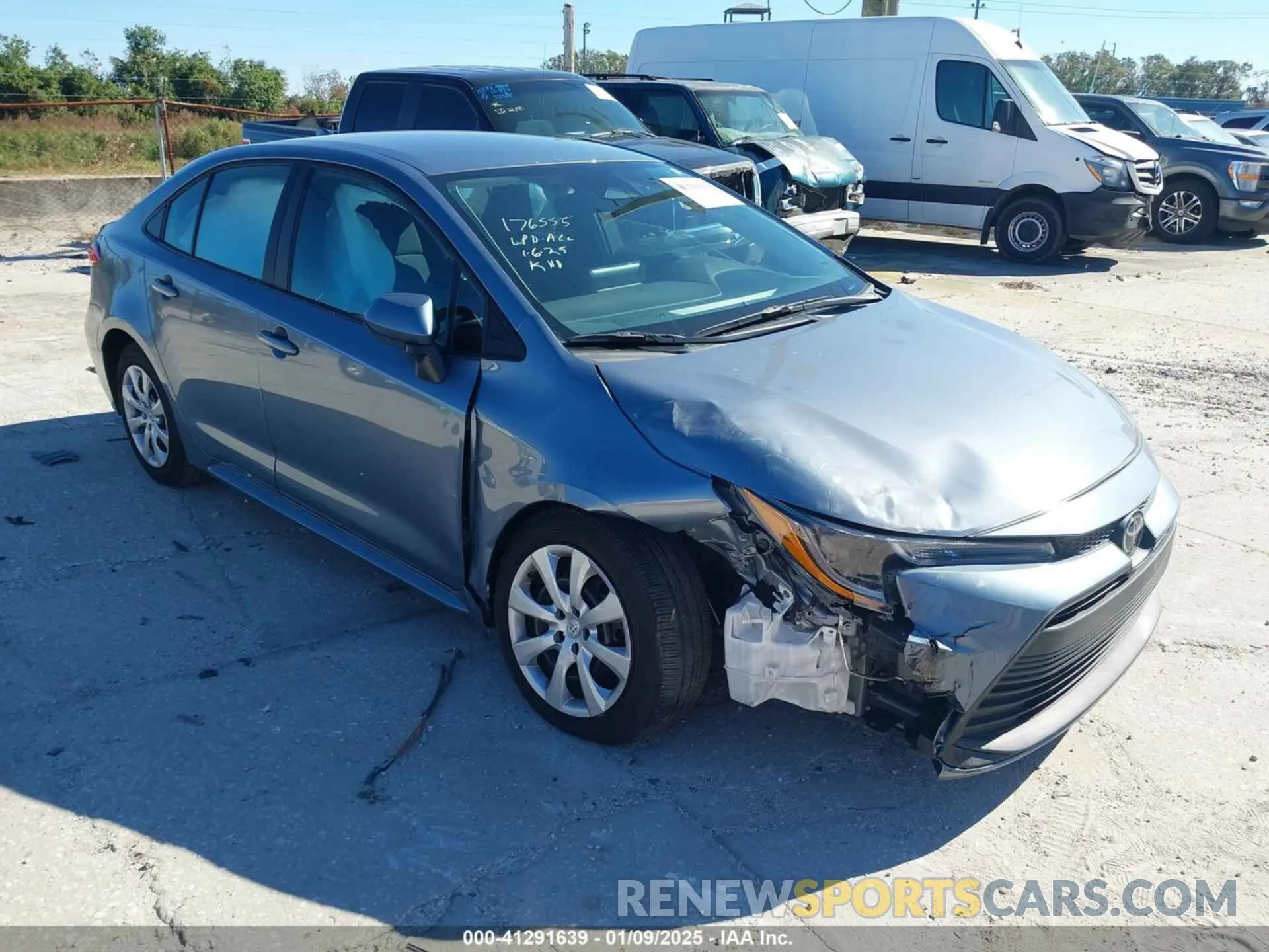 1 fotografías del automóvil dañado 5YFB4MDE0PP052951 TOYOTA COROLLA 2023
