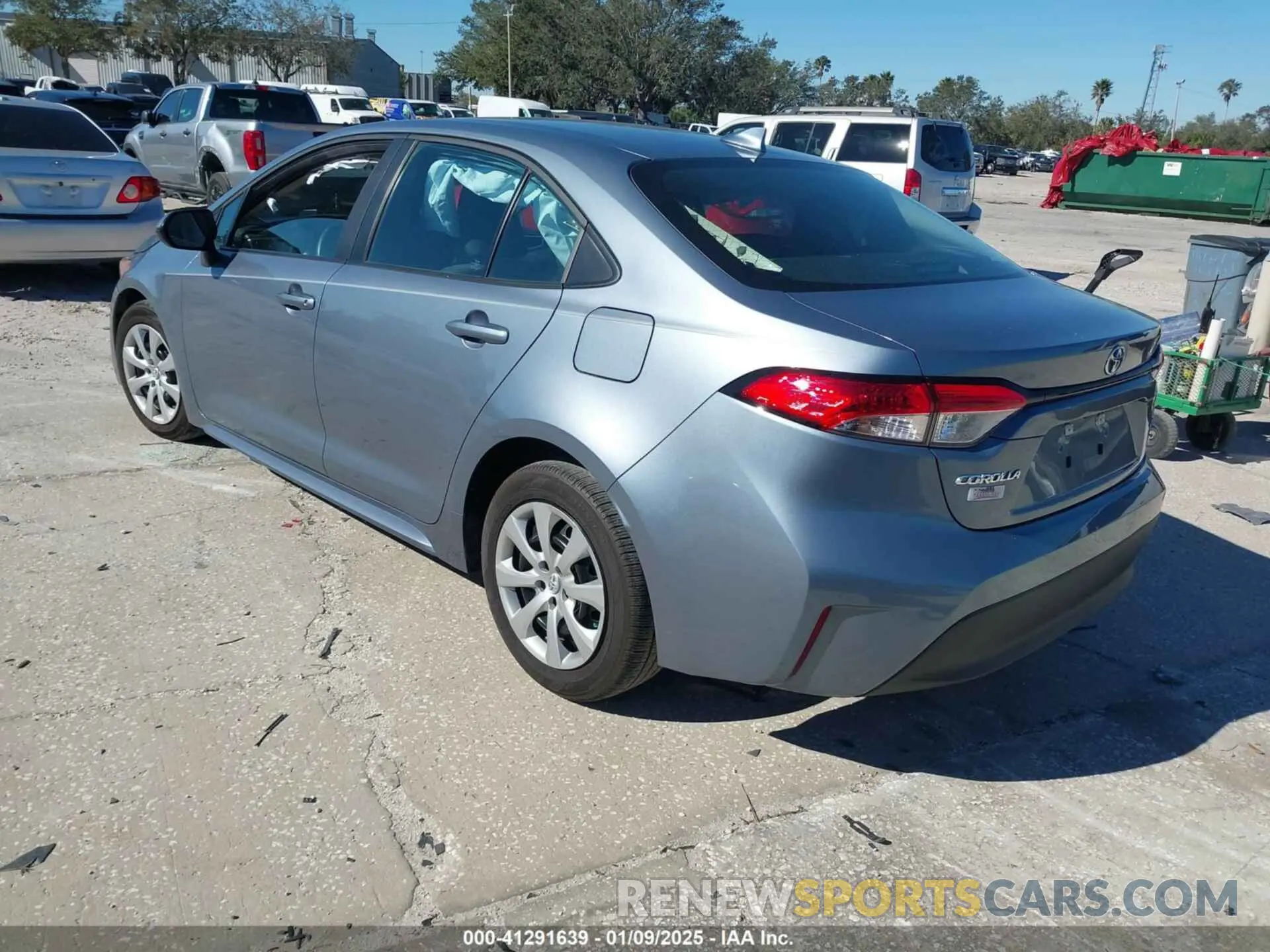 3 fotografías del automóvil dañado 5YFB4MDE0PP052951 TOYOTA COROLLA 2023