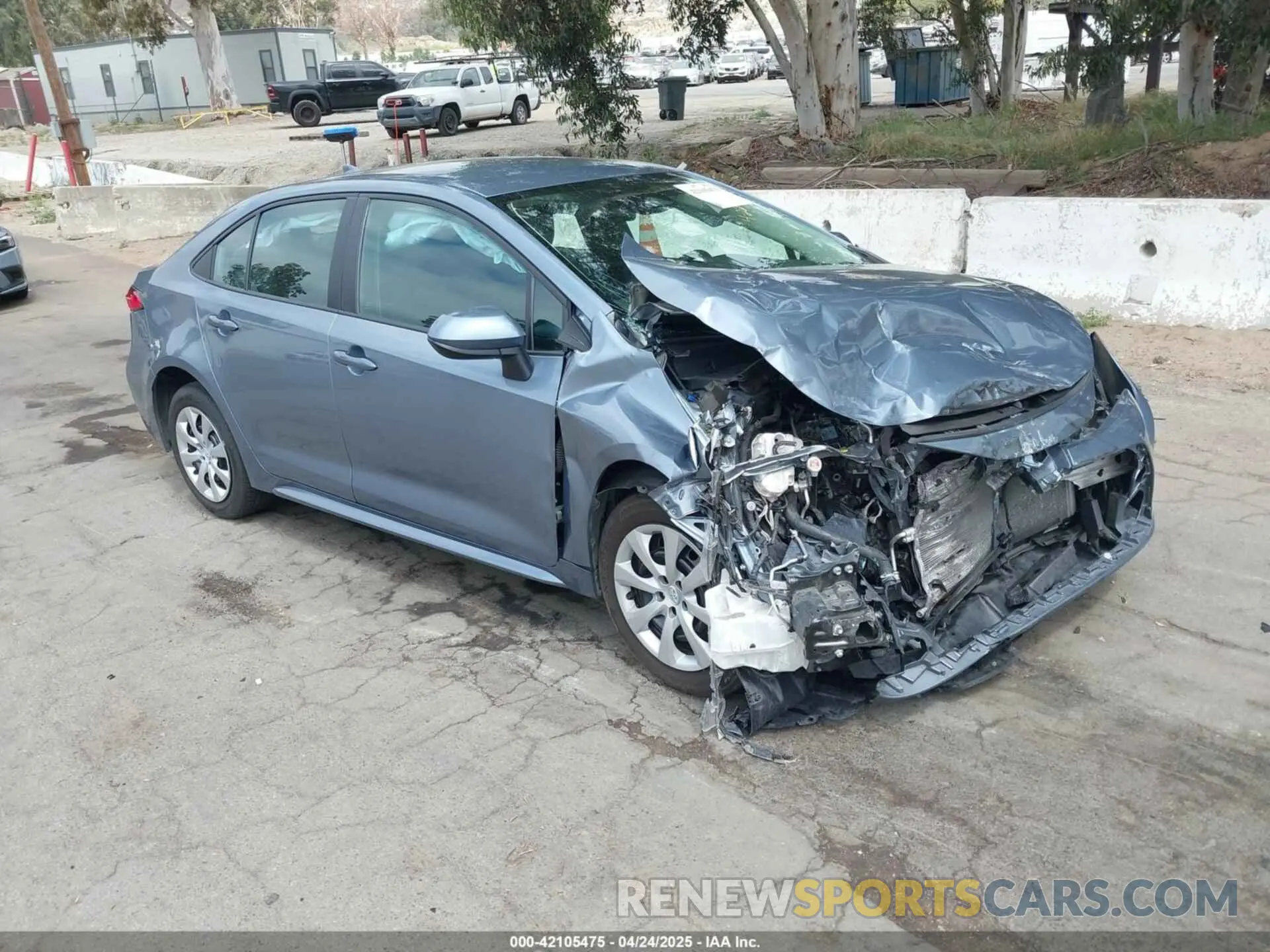 1 fotografías del automóvil dañado 5YFB4MDE0PP053954 TOYOTA COROLLA 2023