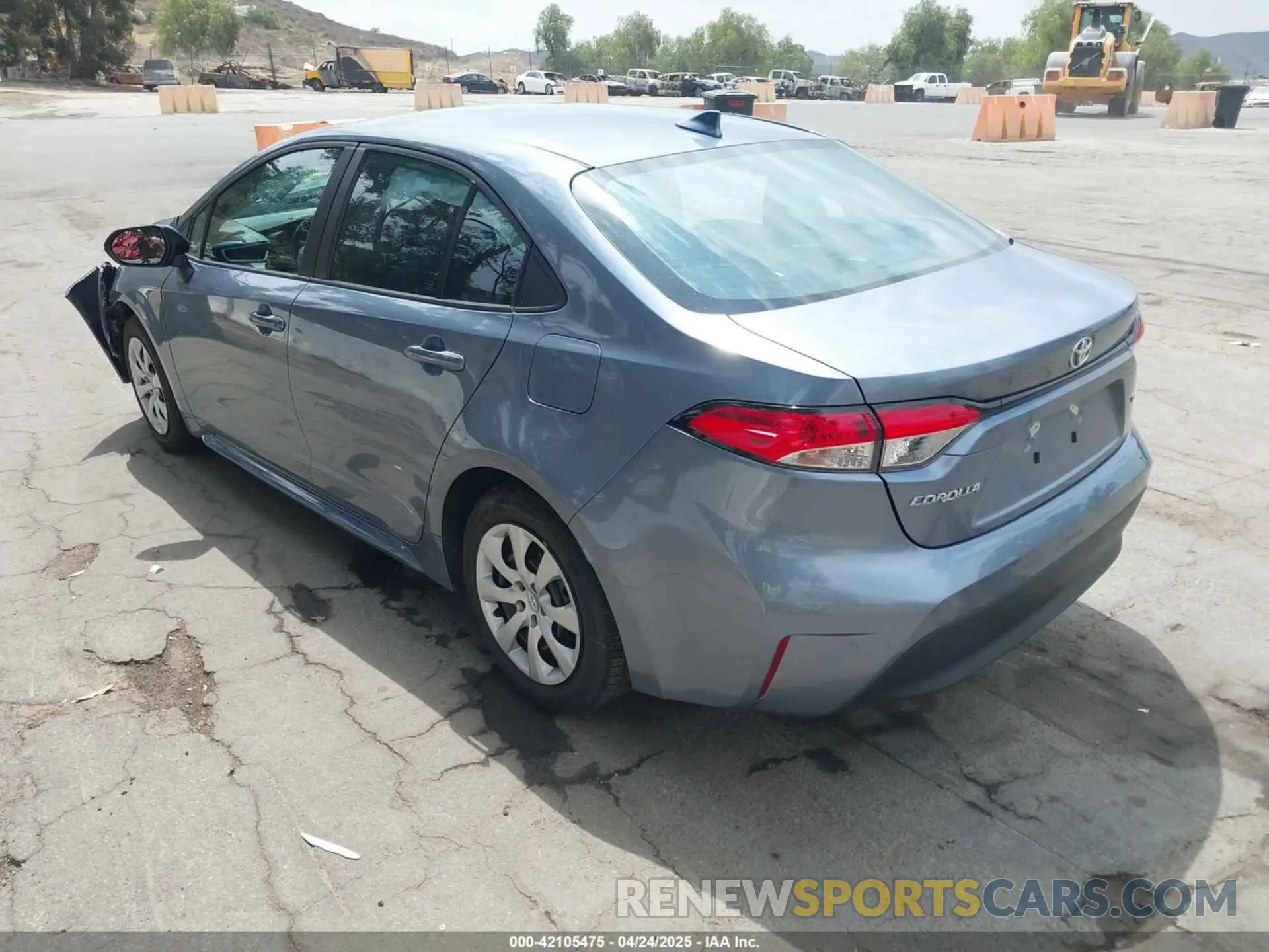 3 fotografías del automóvil dañado 5YFB4MDE0PP053954 TOYOTA COROLLA 2023