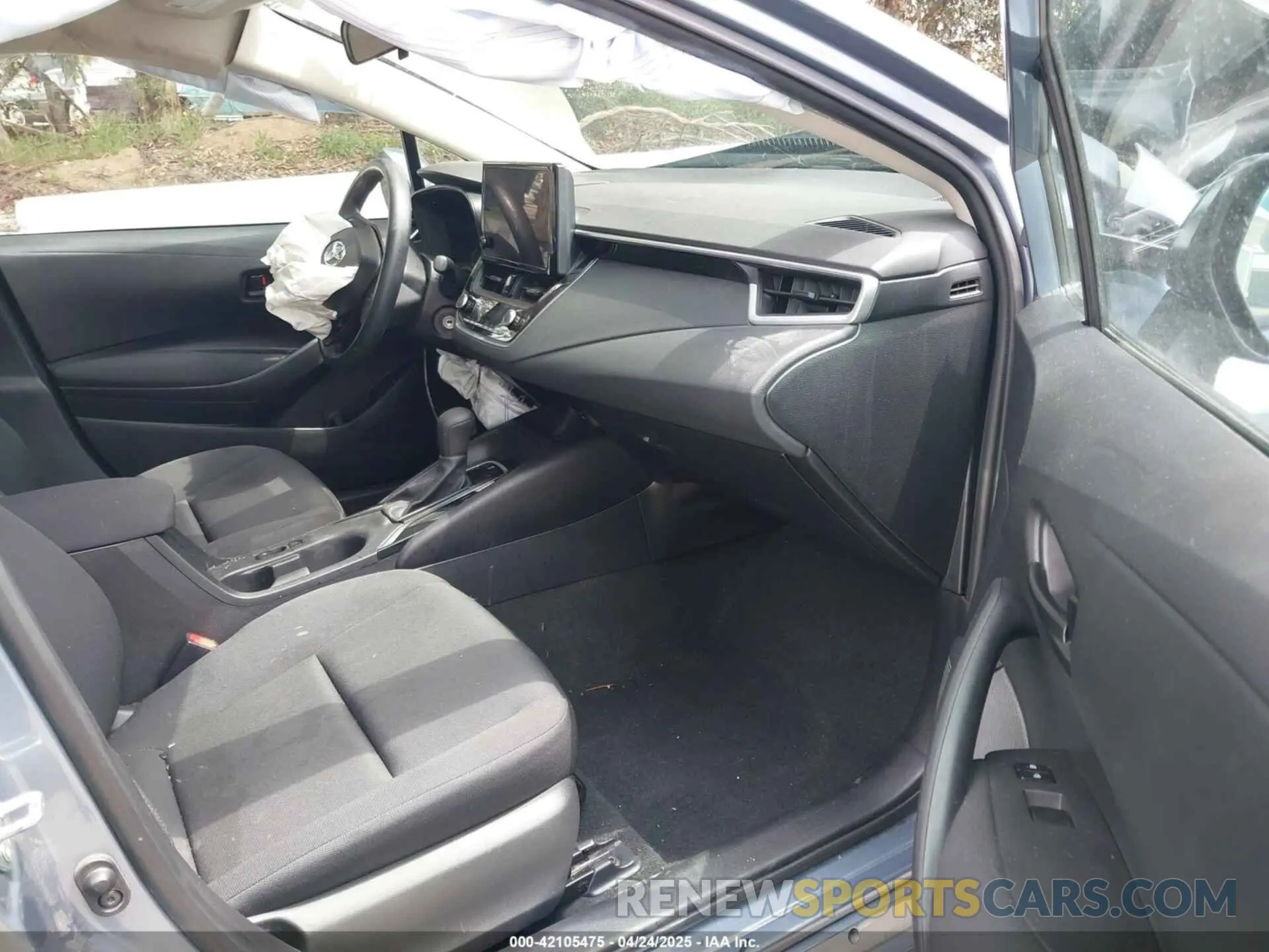 5 fotografías del automóvil dañado 5YFB4MDE0PP053954 TOYOTA COROLLA 2023