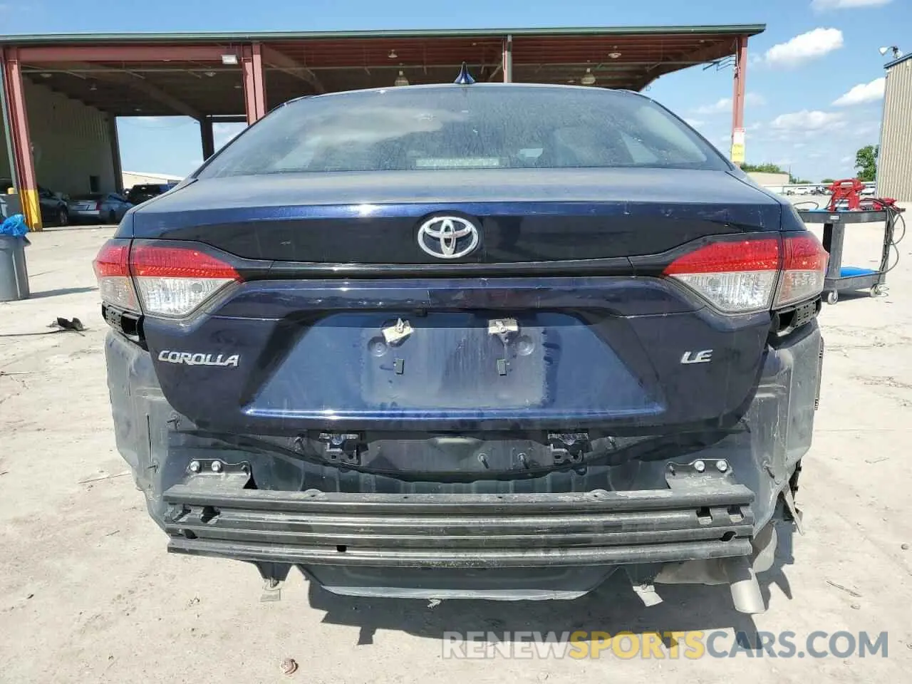 6 fotografías del automóvil dañado 5YFB4MDE0PP068115 TOYOTA COROLLA 2023