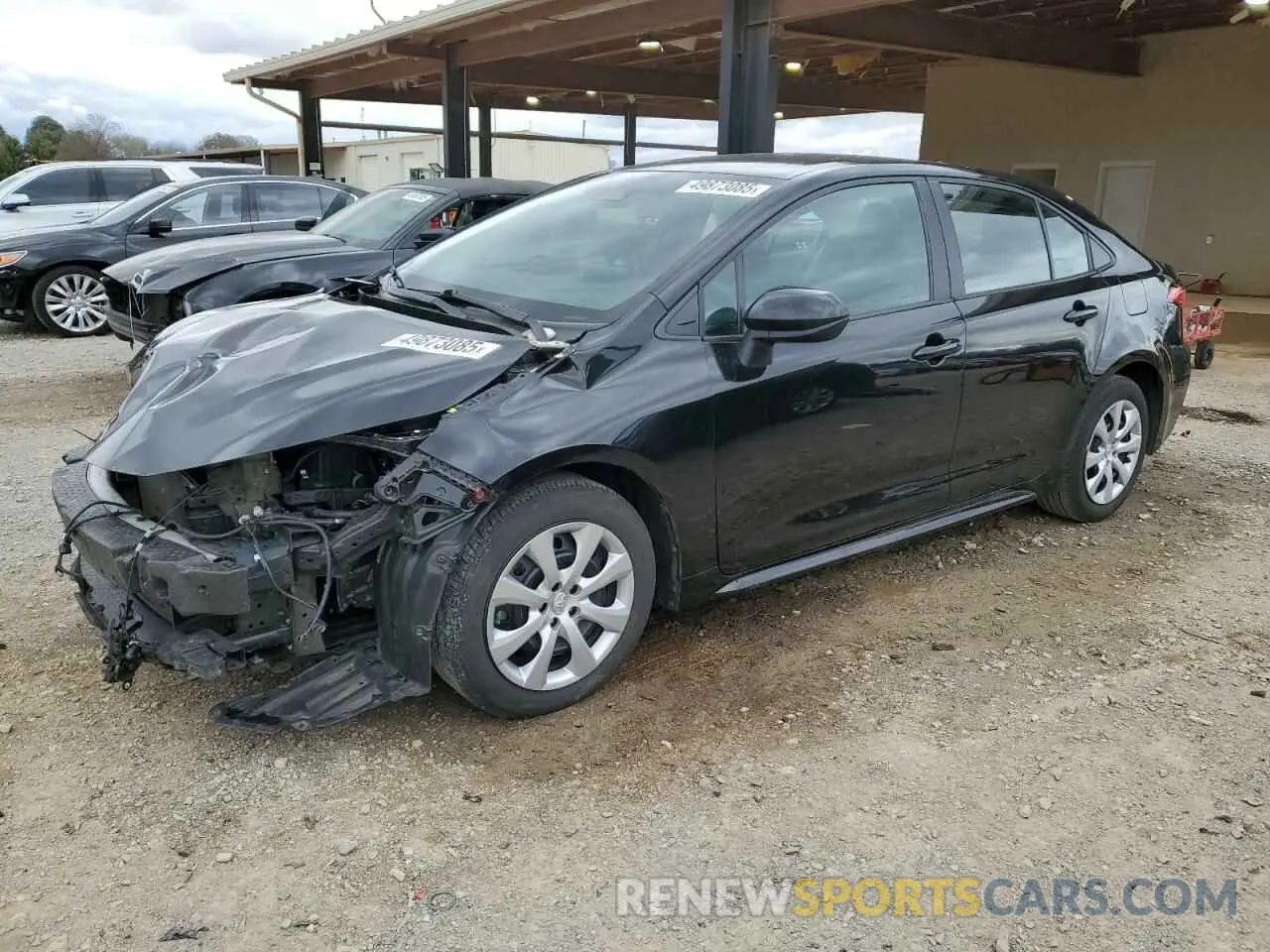 1 fotografías del automóvil dañado 5YFB4MDE0PP070916 TOYOTA COROLLA 2023