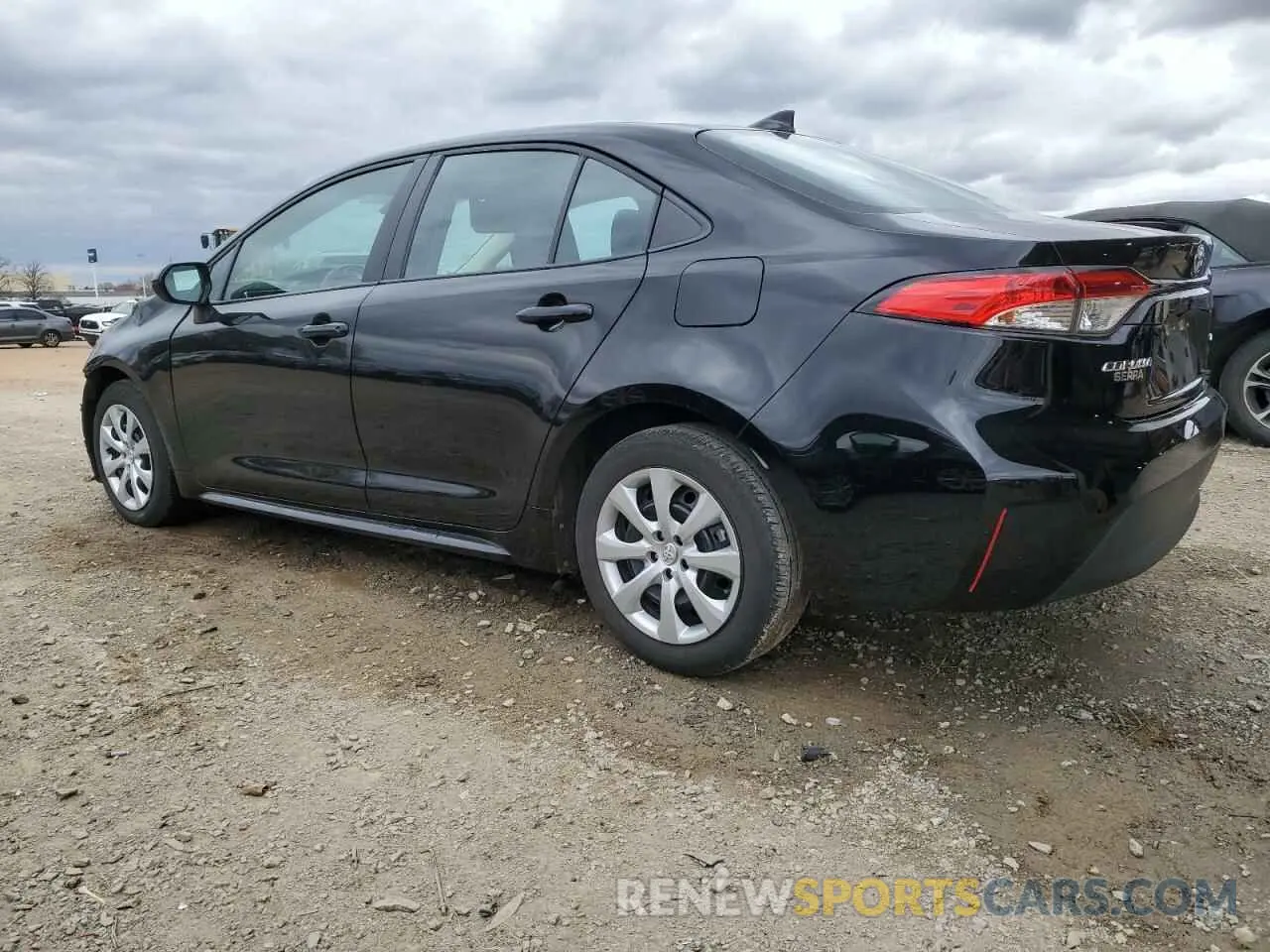 2 fotografías del automóvil dañado 5YFB4MDE0PP070916 TOYOTA COROLLA 2023