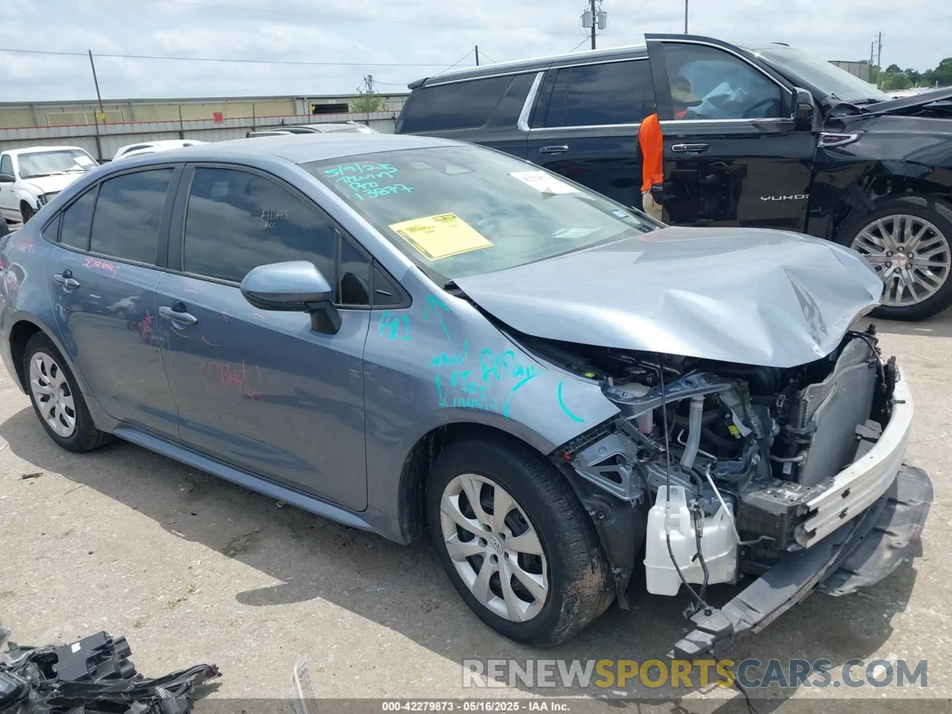 1 fotografías del automóvil dañado 5YFB4MDE0PP073153 TOYOTA COROLLA 2023
