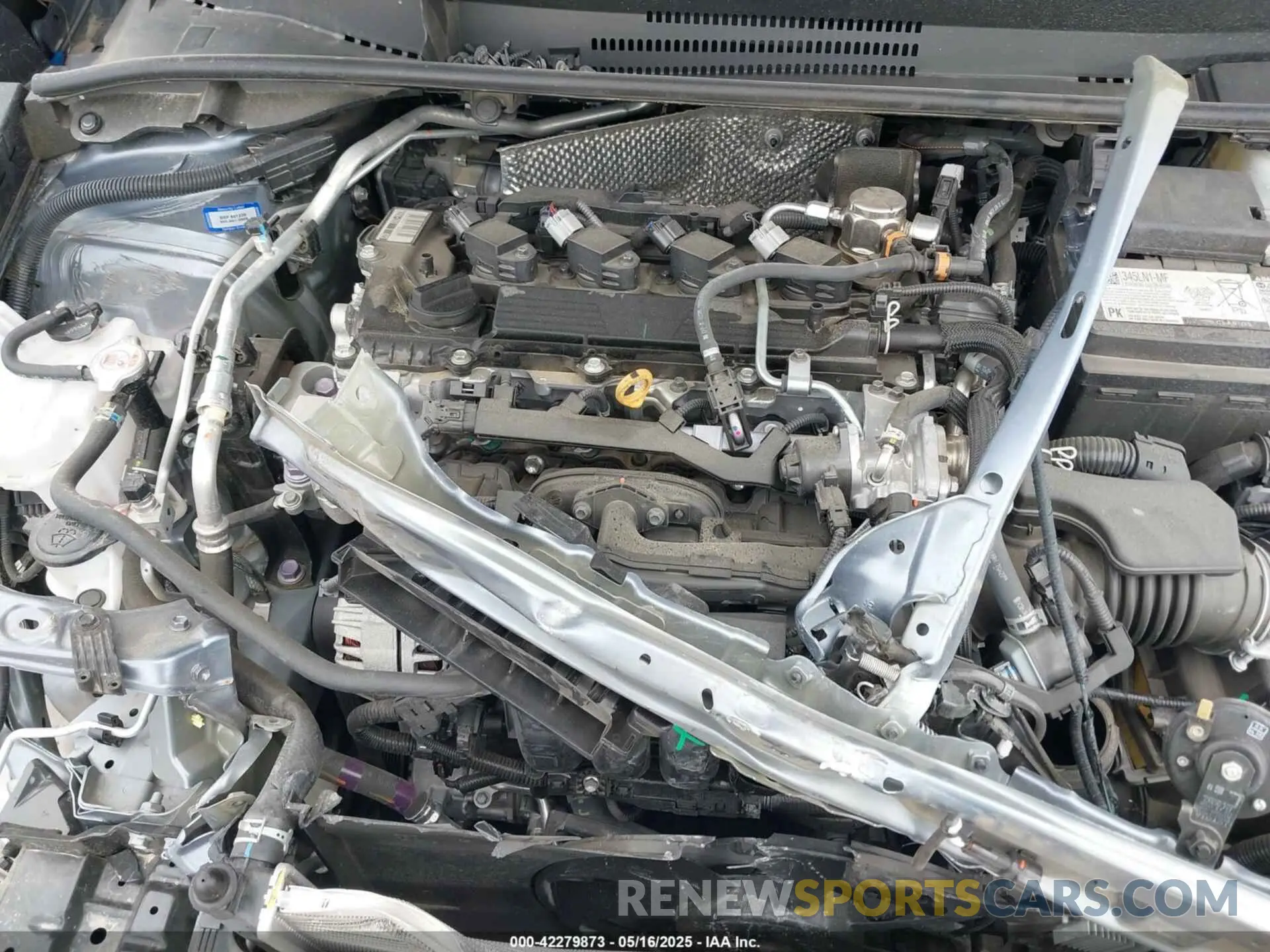 10 fotografías del automóvil dañado 5YFB4MDE0PP073153 TOYOTA COROLLA 2023