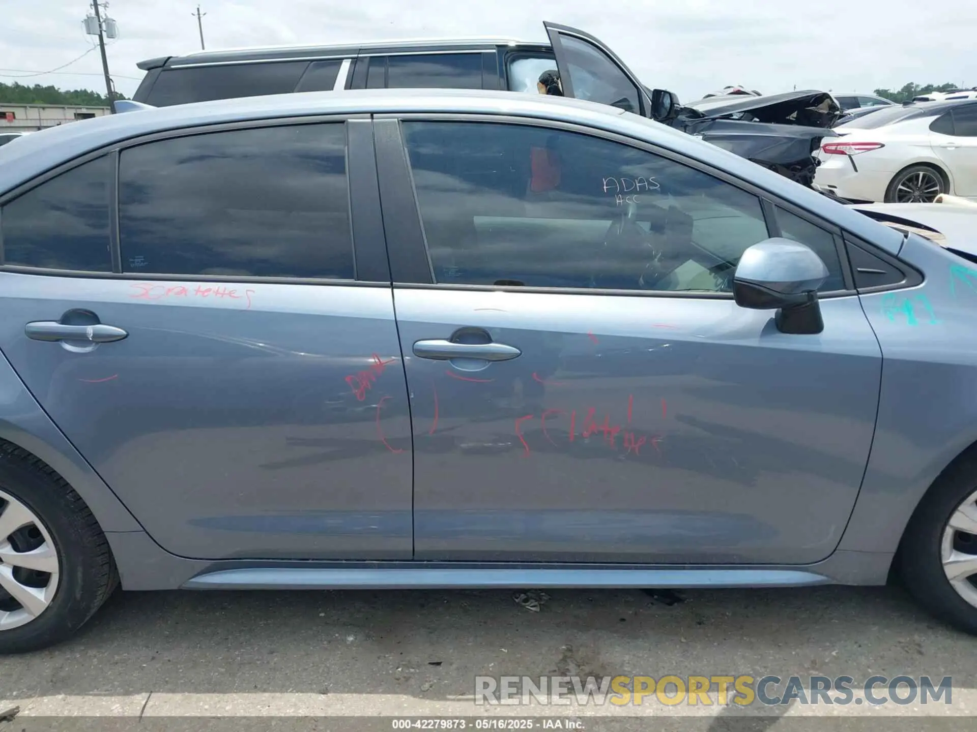 14 fotografías del automóvil dañado 5YFB4MDE0PP073153 TOYOTA COROLLA 2023