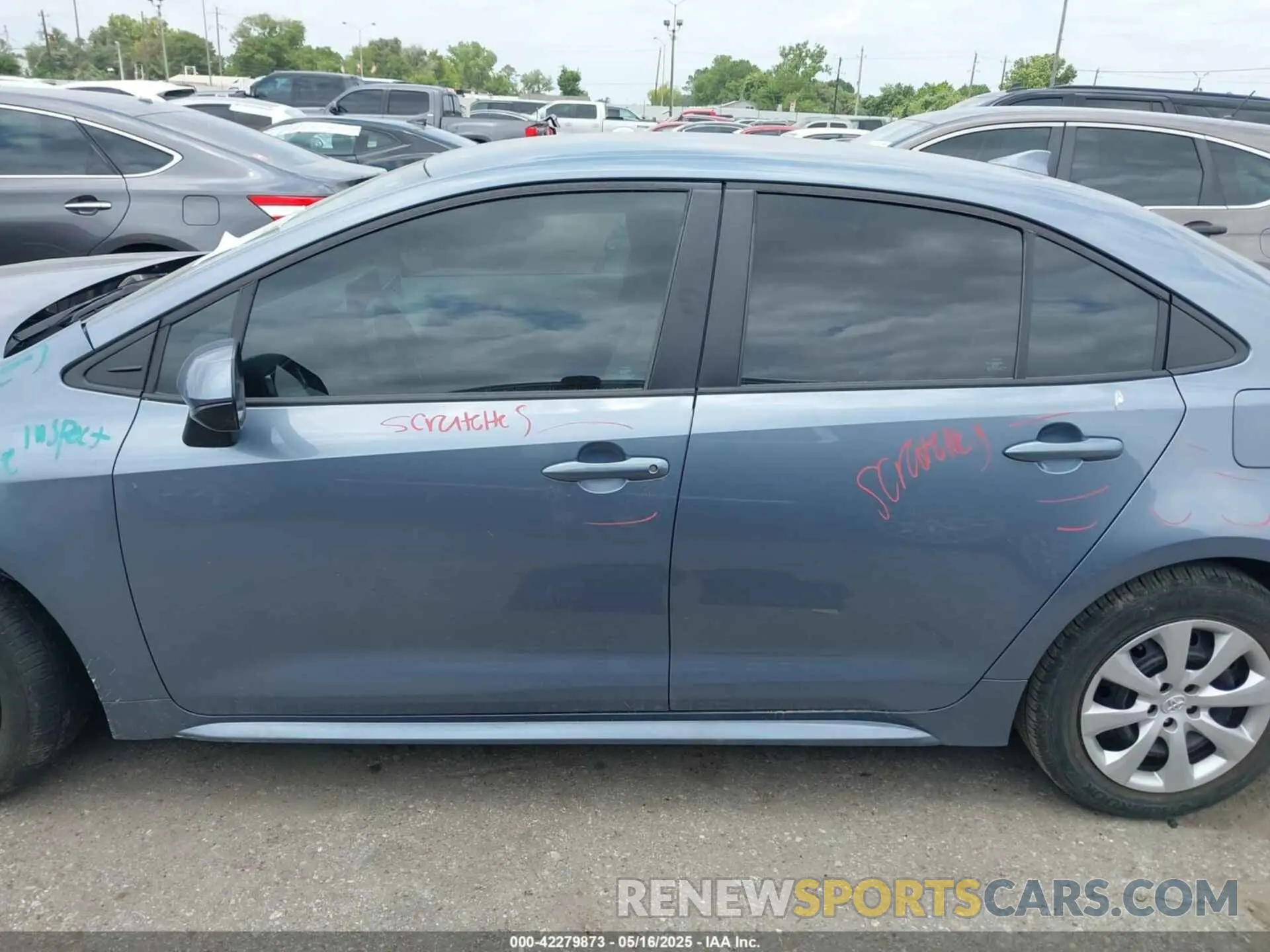 15 fotografías del automóvil dañado 5YFB4MDE0PP073153 TOYOTA COROLLA 2023
