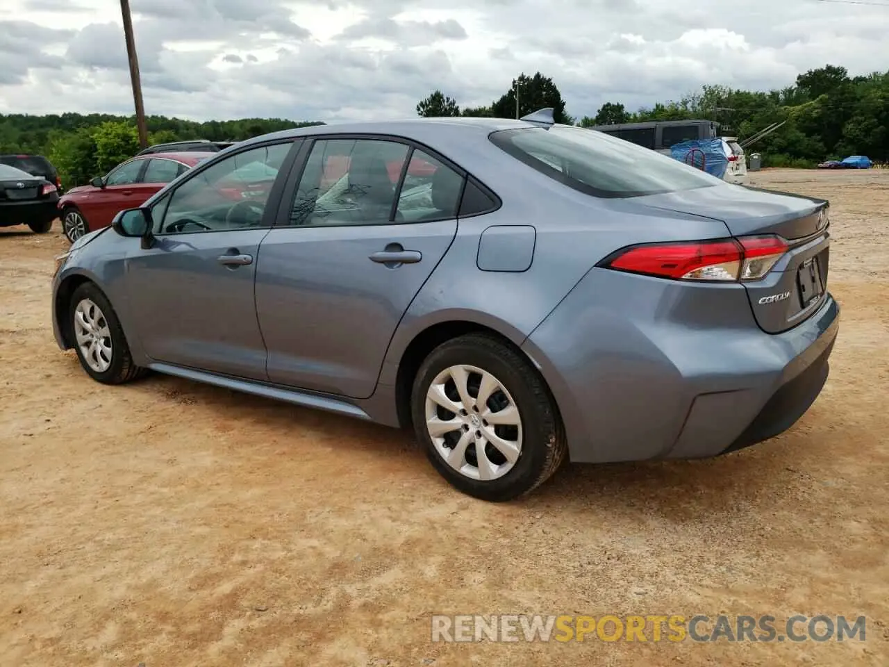 2 fotografías del automóvil dañado 5YFB4MDE0PP075081 TOYOTA COROLLA 2023