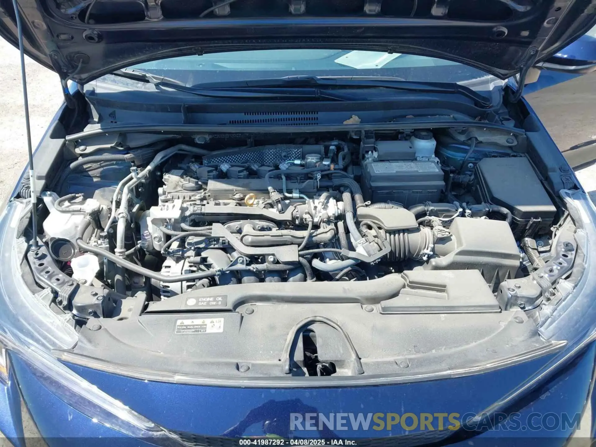 10 fotografías del automóvil dañado 5YFB4MDE0PP076618 TOYOTA COROLLA 2023
