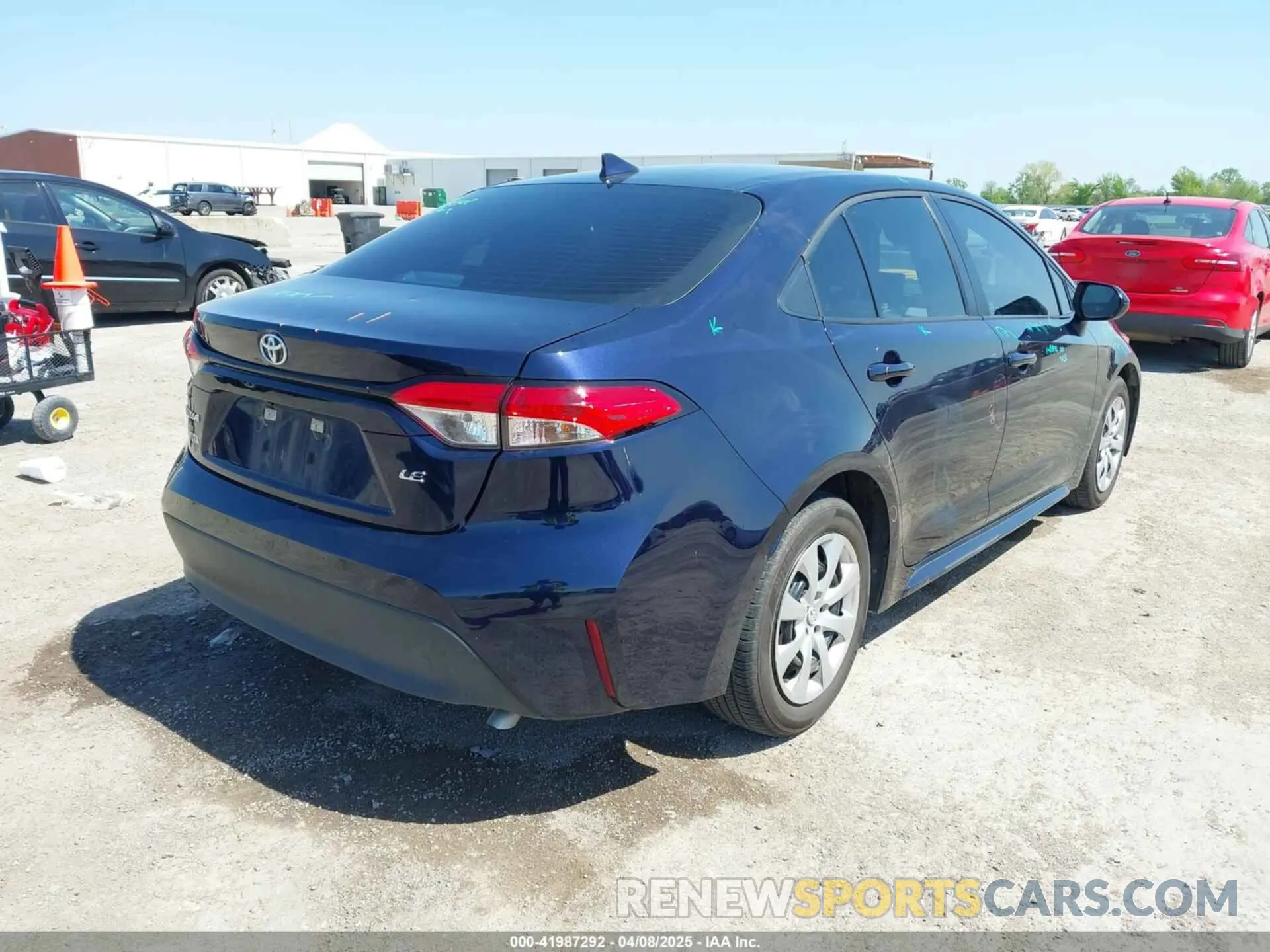 4 fotografías del automóvil dañado 5YFB4MDE0PP076618 TOYOTA COROLLA 2023