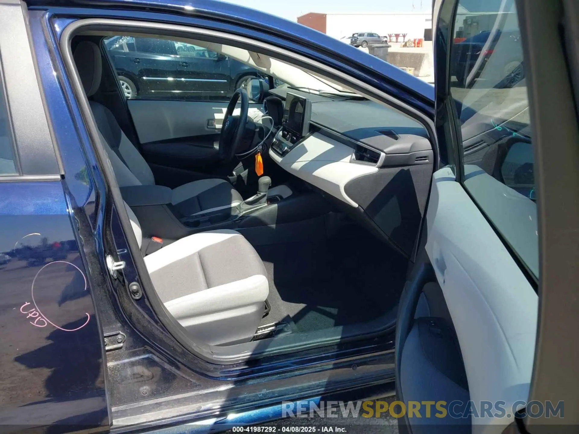 5 fotografías del automóvil dañado 5YFB4MDE0PP076618 TOYOTA COROLLA 2023