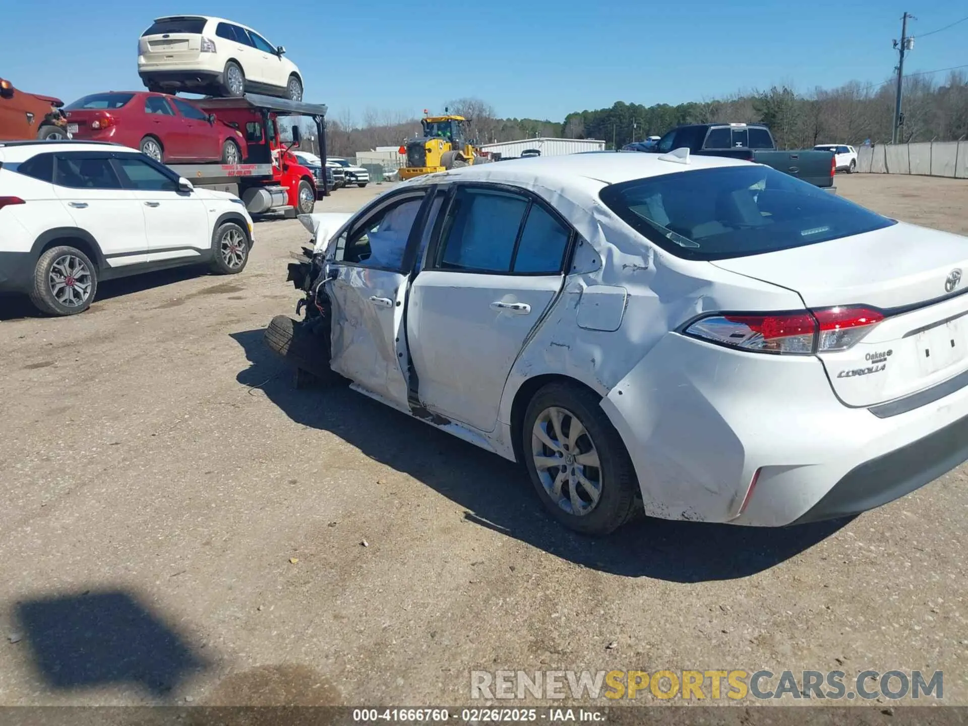 3 fotografías del automóvil dañado 5YFB4MDE1PP000485 TOYOTA COROLLA 2023