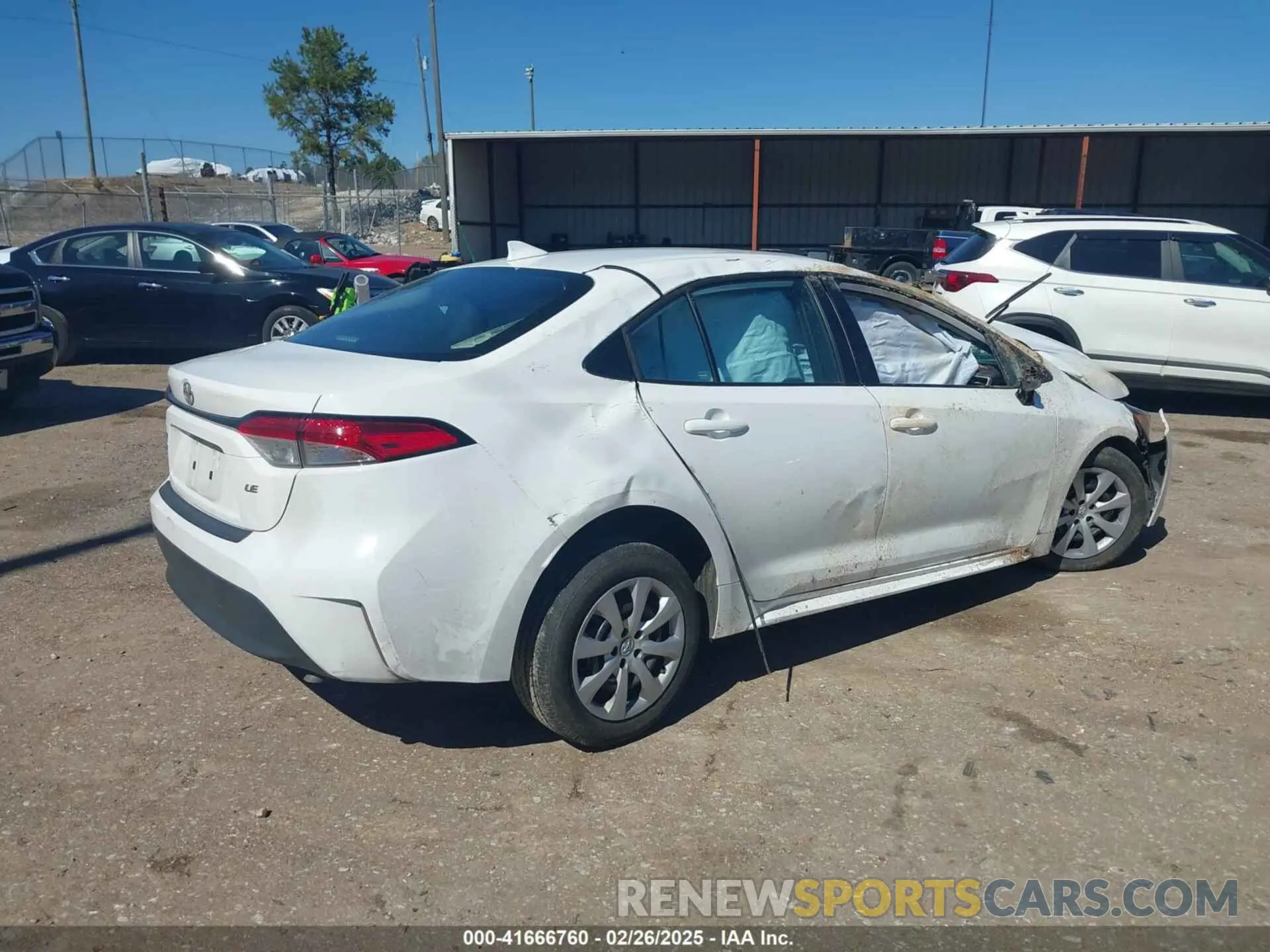 4 fotografías del automóvil dañado 5YFB4MDE1PP000485 TOYOTA COROLLA 2023