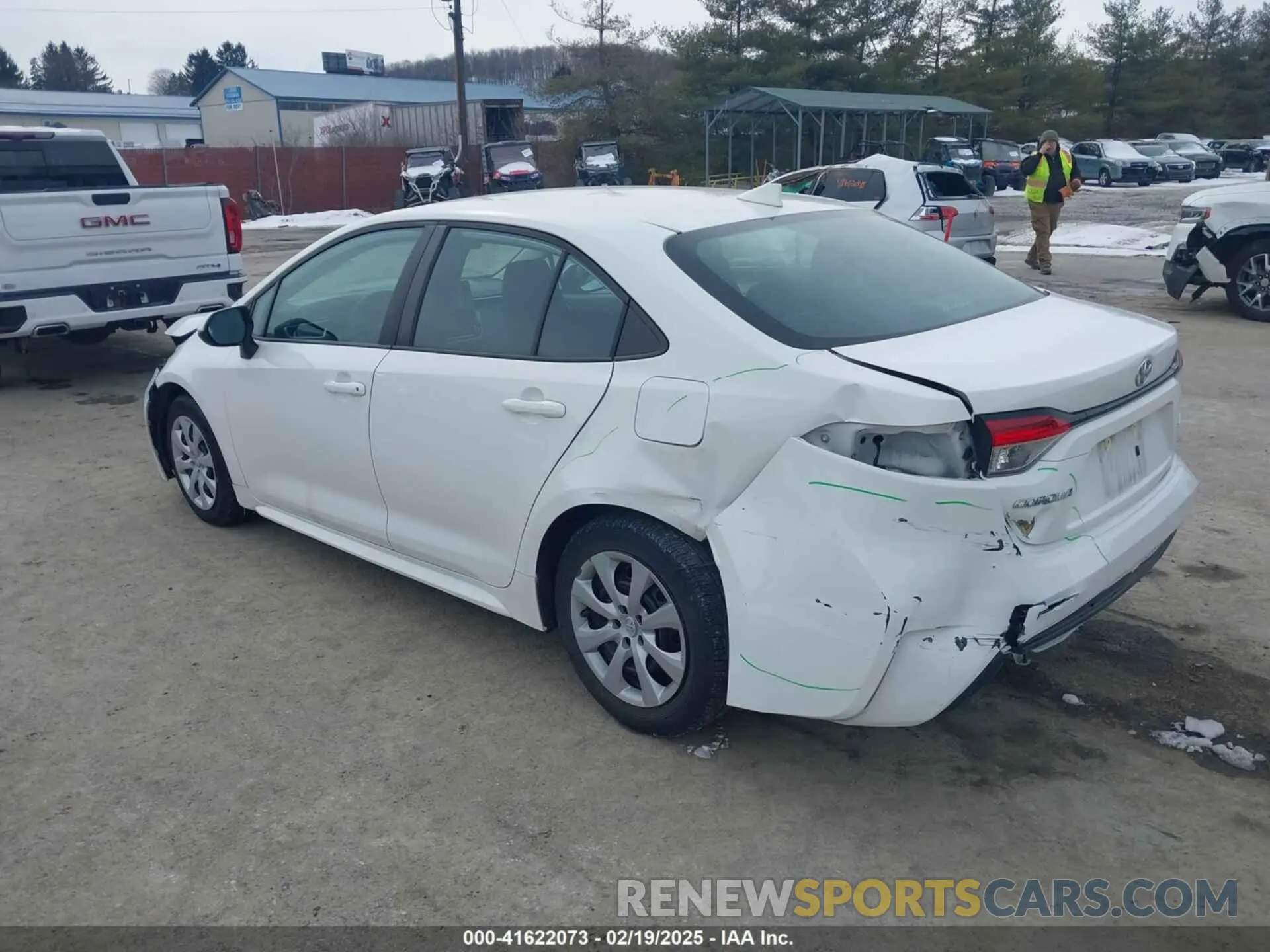 3 fotografías del automóvil dañado 5YFB4MDE1PP006075 TOYOTA COROLLA 2023