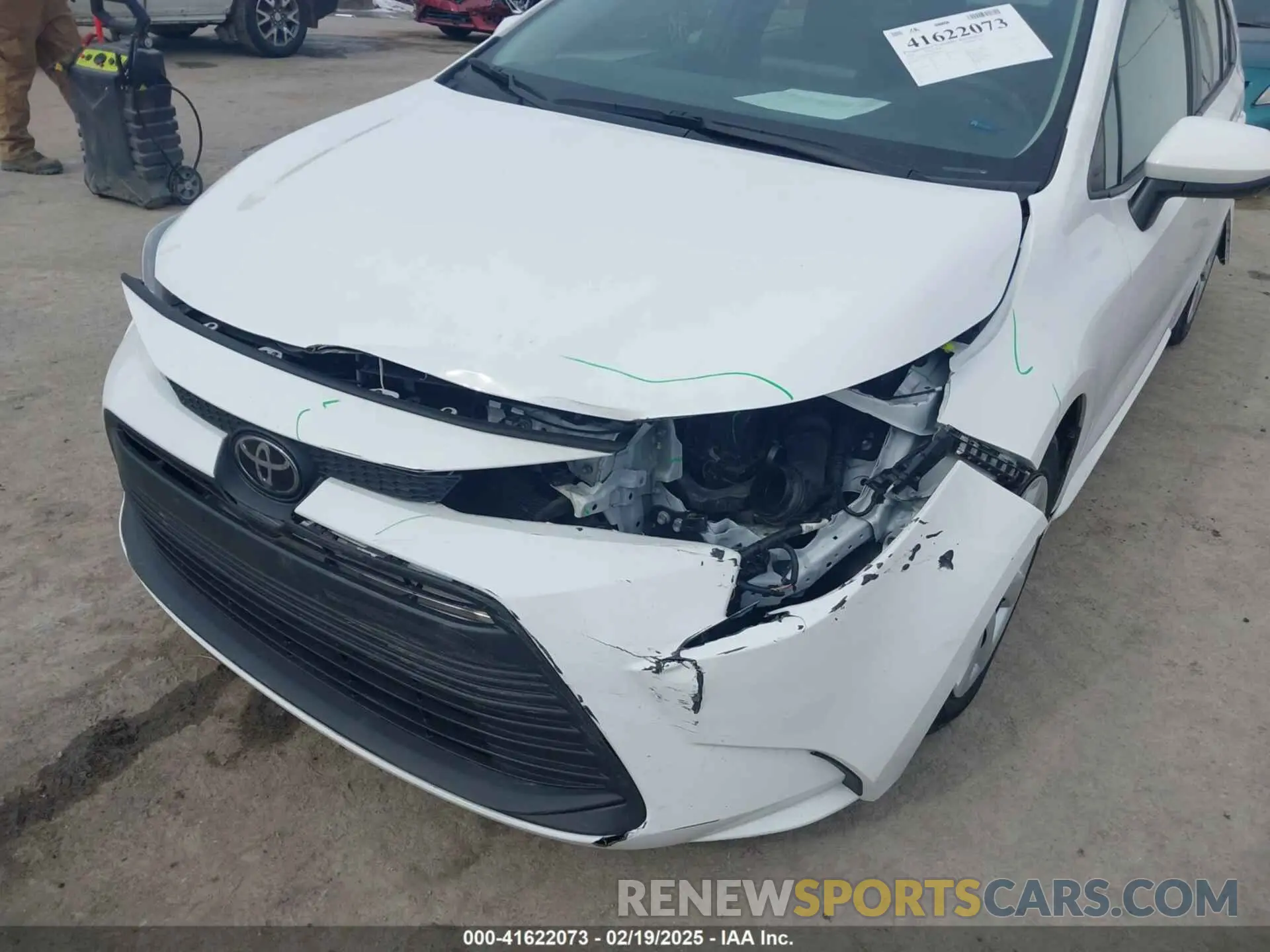 6 fotografías del automóvil dañado 5YFB4MDE1PP006075 TOYOTA COROLLA 2023