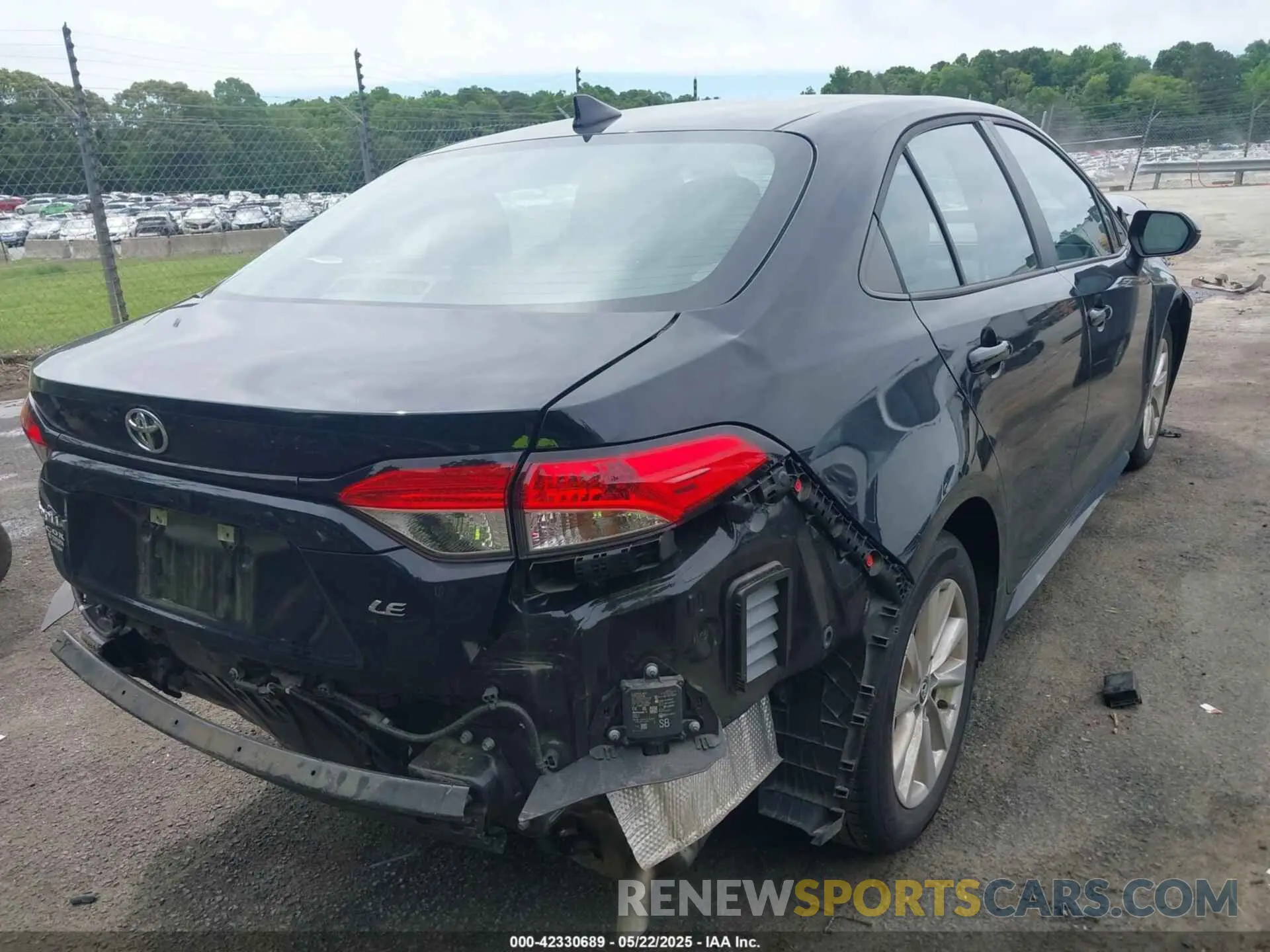 4 fotografías del automóvil dañado 5YFB4MDE1PP018484 TOYOTA COROLLA 2023