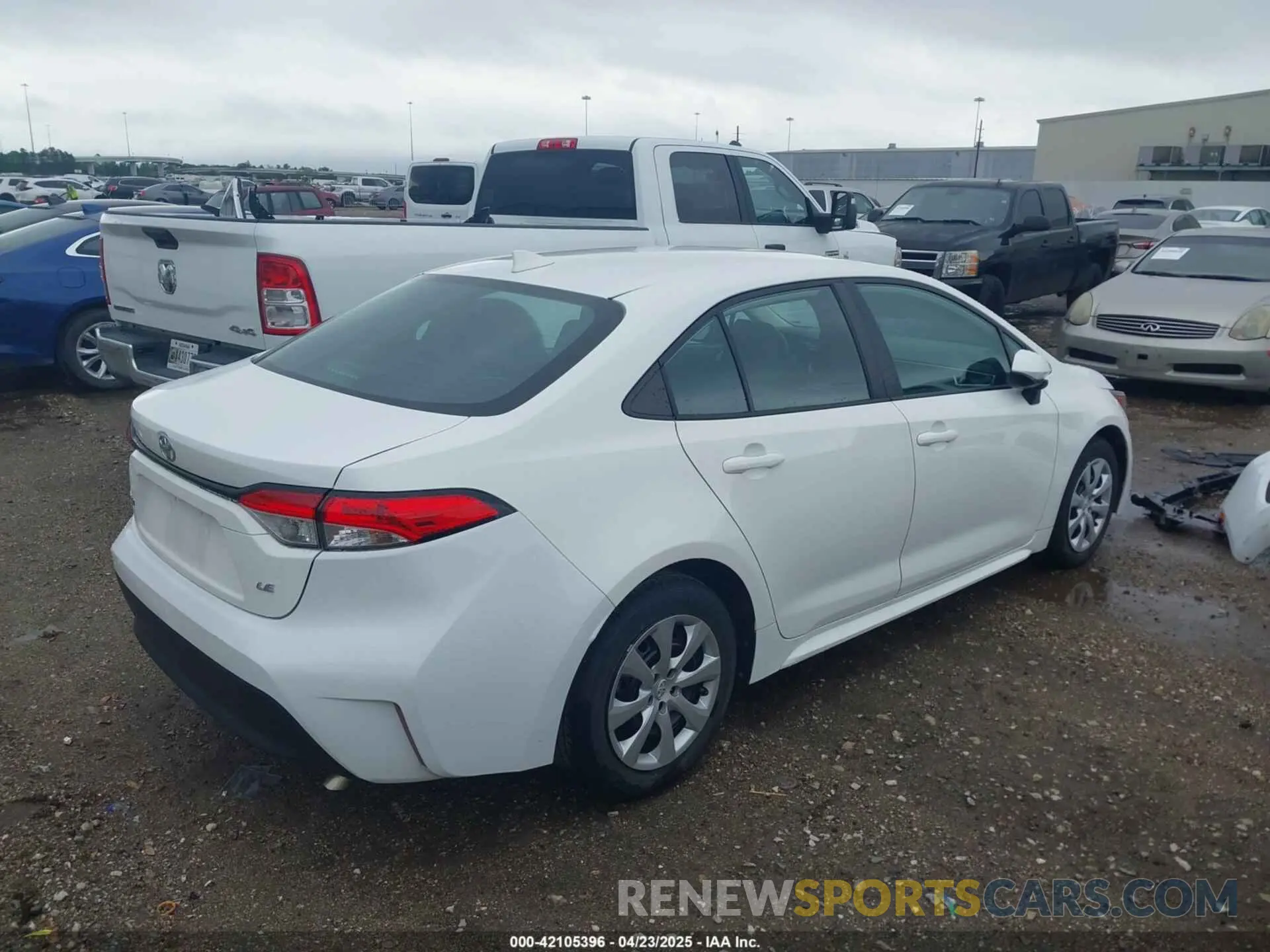 4 fotografías del automóvil dañado 5YFB4MDE1PP022468 TOYOTA COROLLA 2023