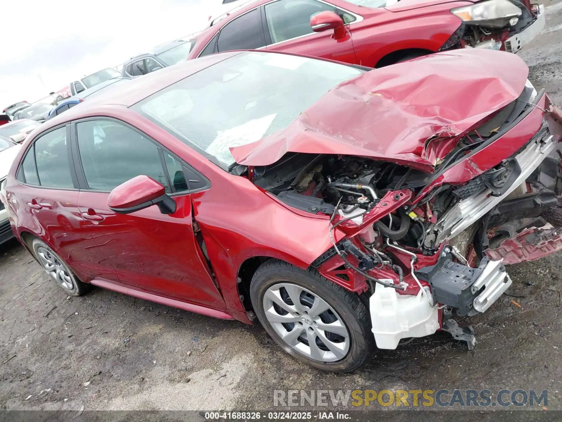 1 fotografías del automóvil dañado 5YFB4MDE1PP023524 TOYOTA COROLLA 2023