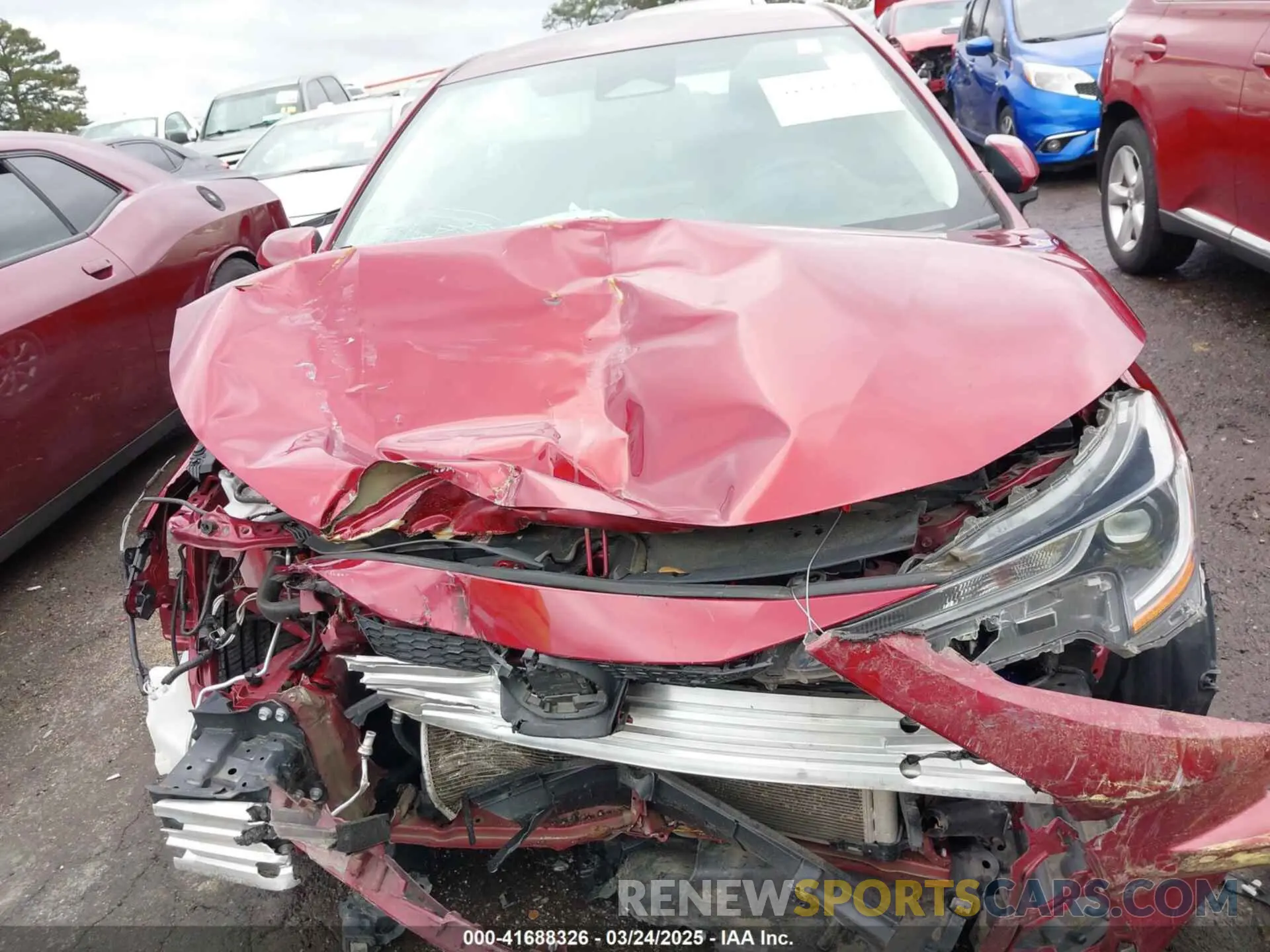 13 fotografías del automóvil dañado 5YFB4MDE1PP023524 TOYOTA COROLLA 2023