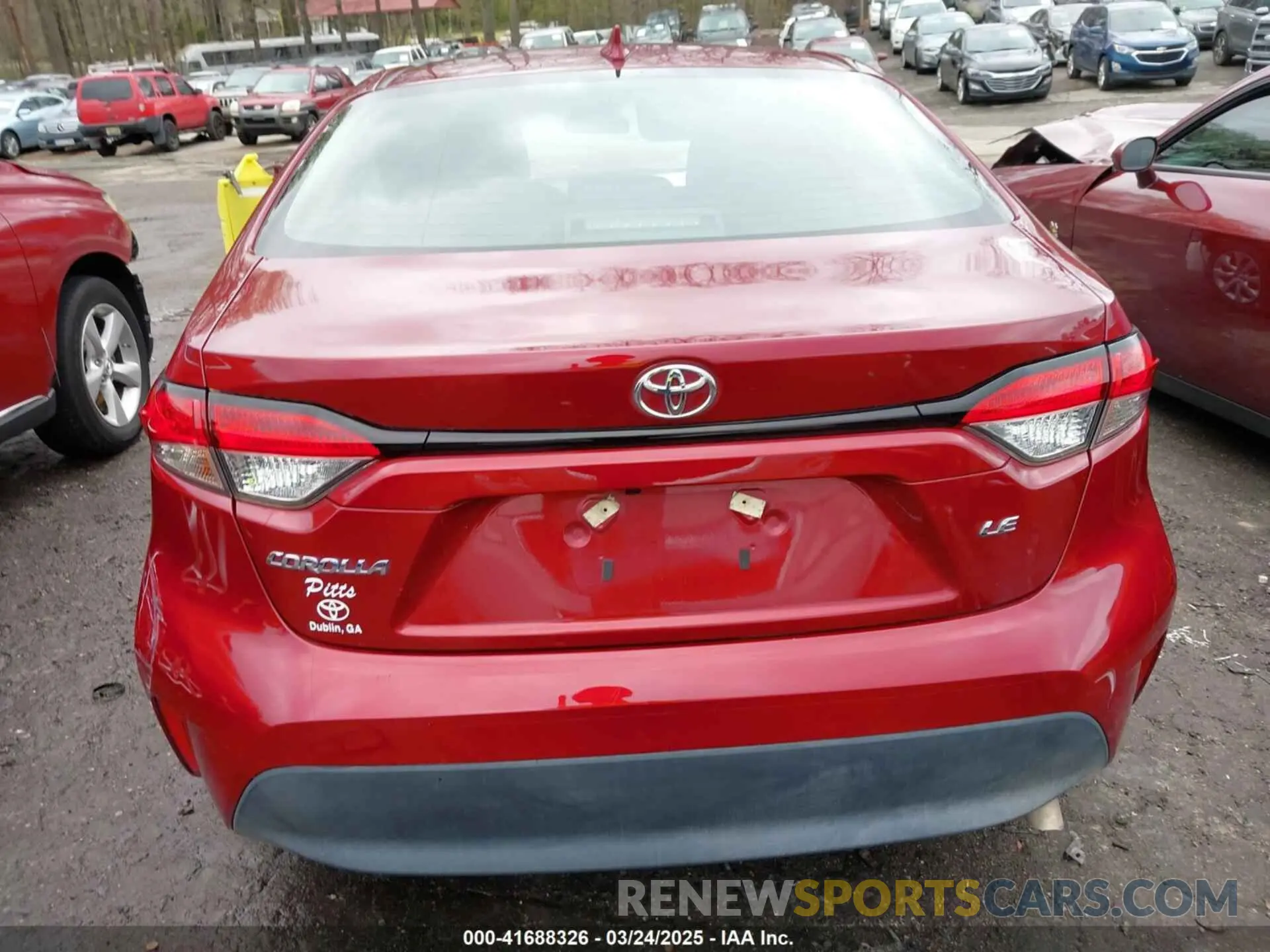 17 fotografías del automóvil dañado 5YFB4MDE1PP023524 TOYOTA COROLLA 2023