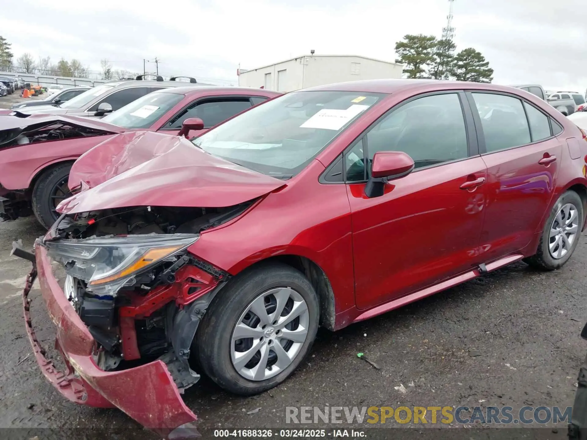 18 fotografías del automóvil dañado 5YFB4MDE1PP023524 TOYOTA COROLLA 2023