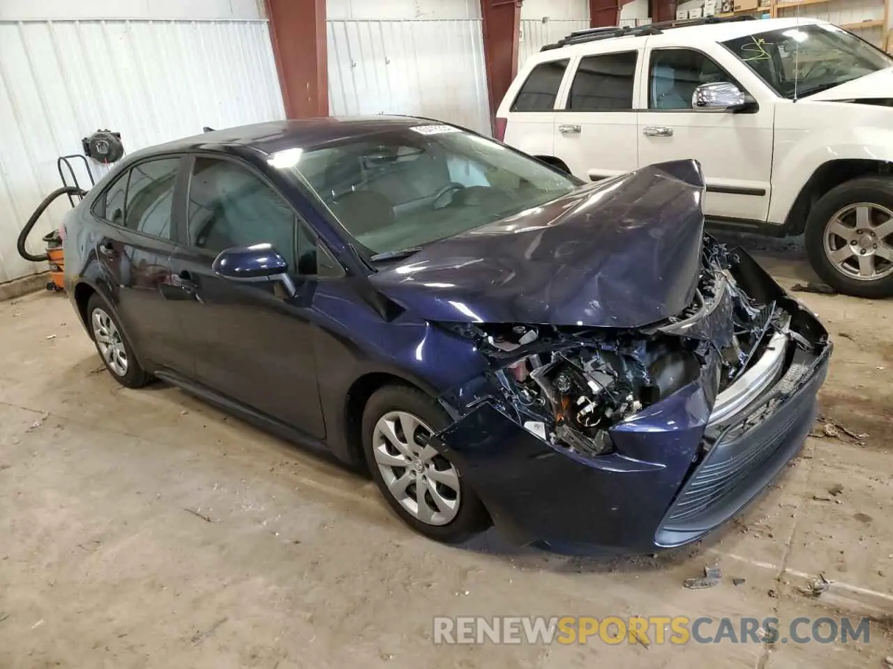 4 fotografías del automóvil dañado 5YFB4MDE1PP025242 TOYOTA COROLLA 2023