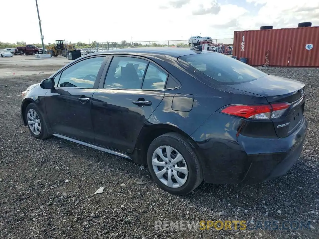 2 fotografías del automóvil dañado 5YFB4MDE1PP025547 TOYOTA COROLLA 2023