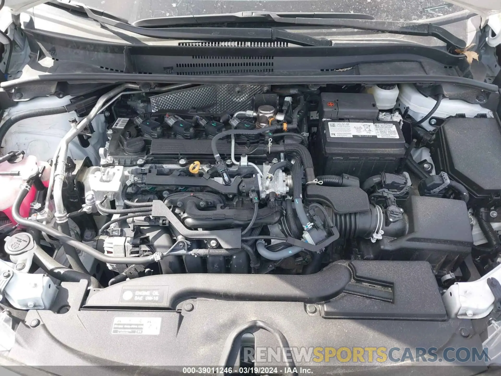 10 fotografías del automóvil dañado 5YFB4MDE1PP029596 TOYOTA COROLLA 2023