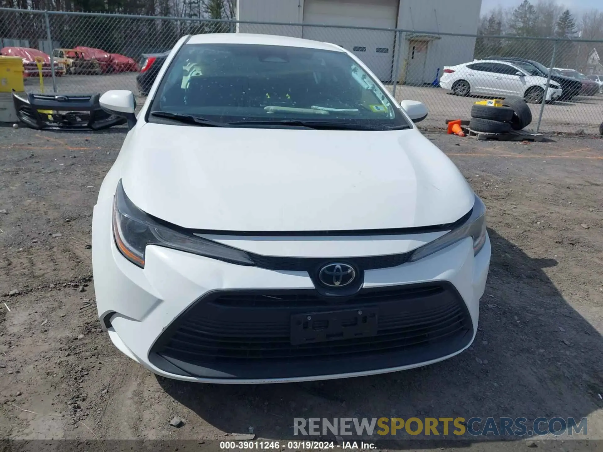 12 fotografías del automóvil dañado 5YFB4MDE1PP029596 TOYOTA COROLLA 2023