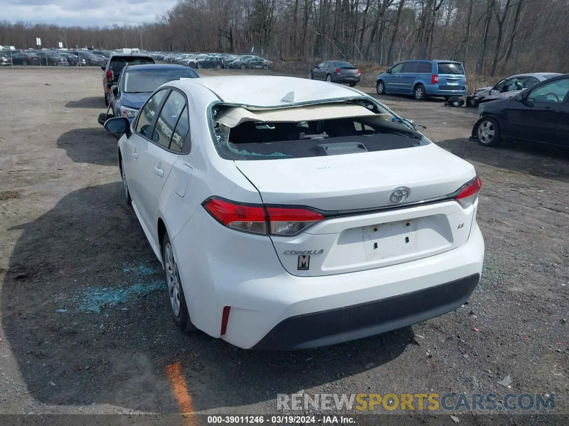 6 fotografías del automóvil dañado 5YFB4MDE1PP029596 TOYOTA COROLLA 2023