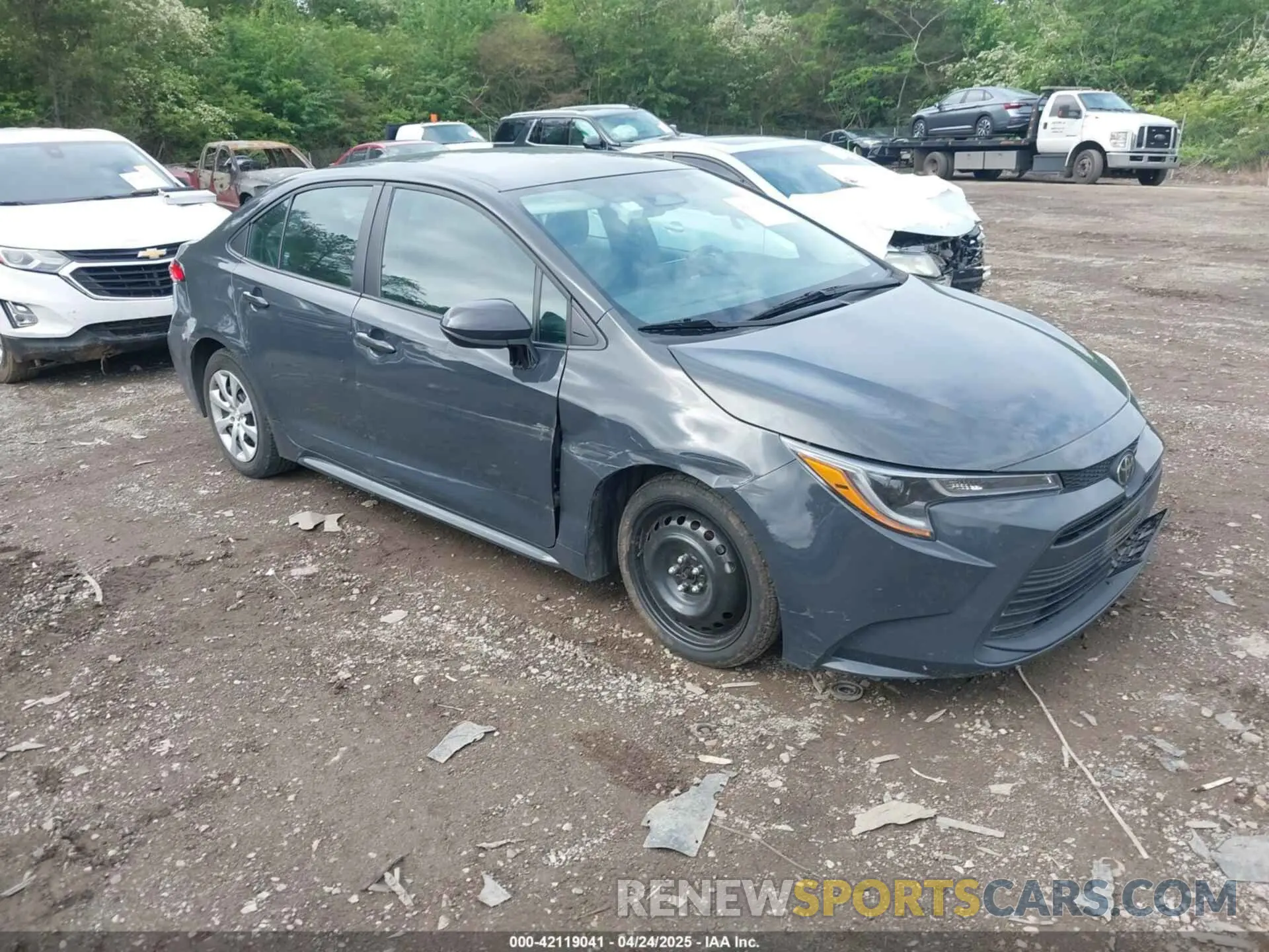 1 fotografías del automóvil dañado 5YFB4MDE1PP048696 TOYOTA COROLLA 2023