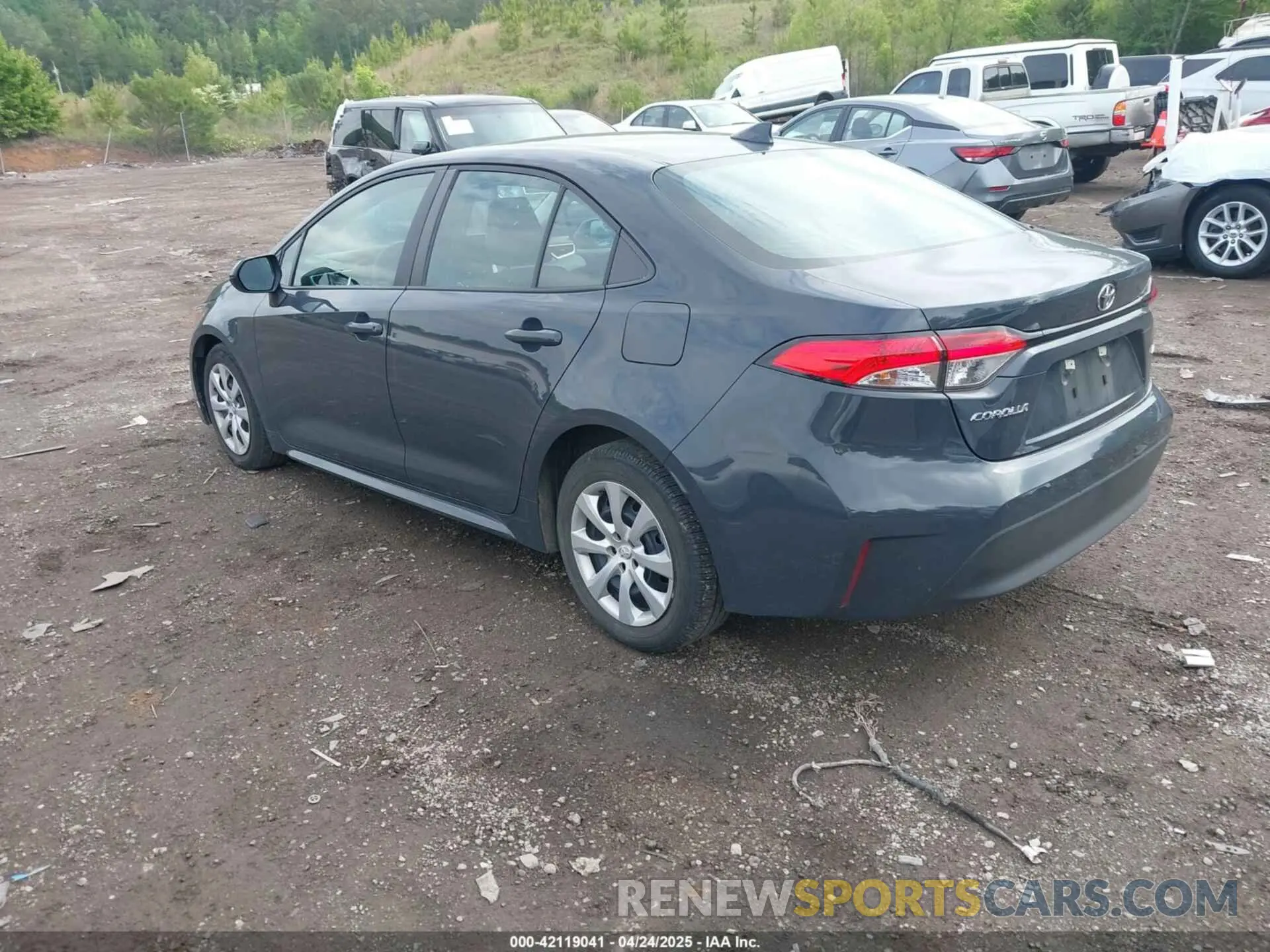3 fotografías del automóvil dañado 5YFB4MDE1PP048696 TOYOTA COROLLA 2023