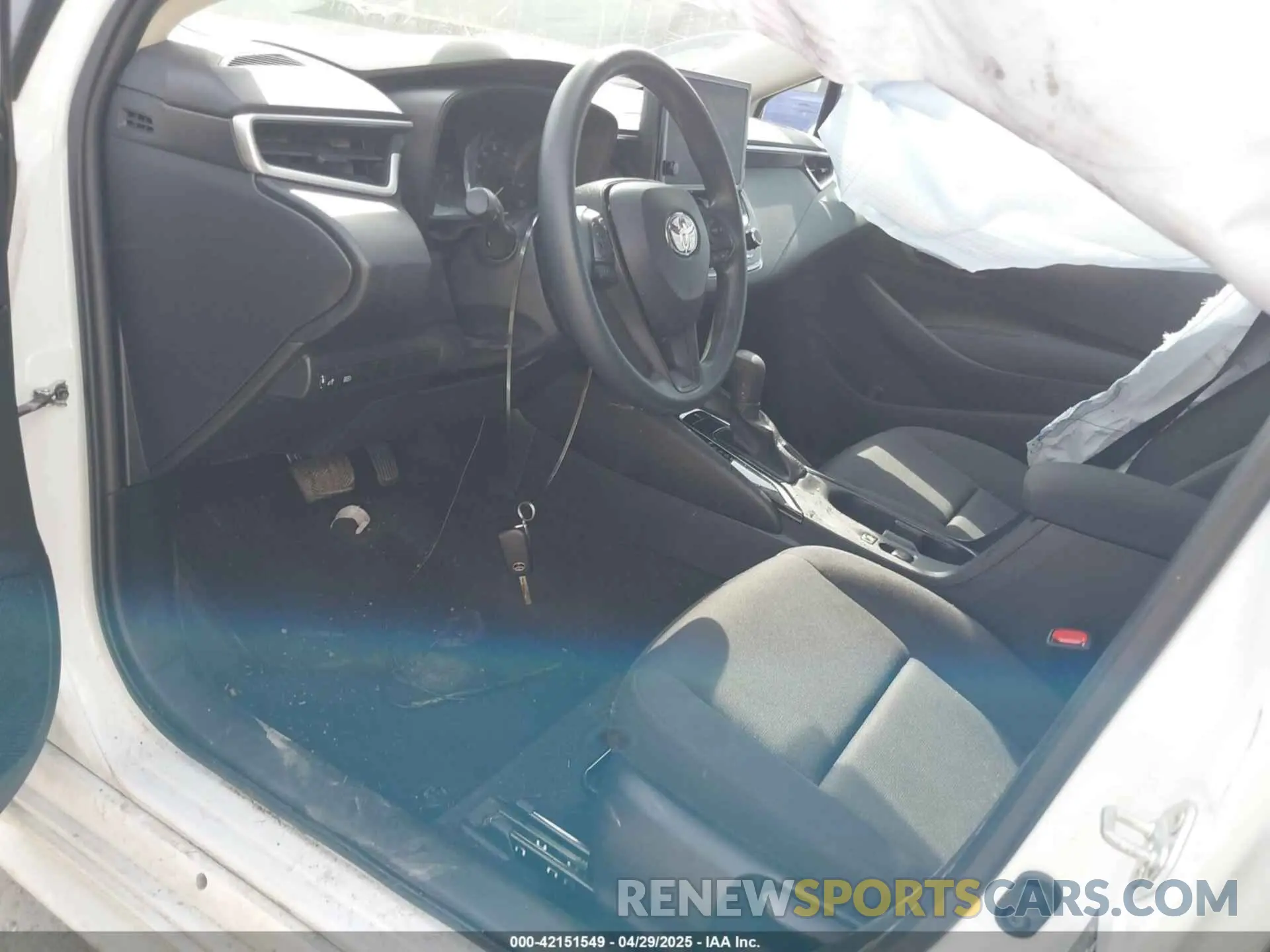 5 fotografías del automóvil dañado 5YFB4MDE1PP053736 TOYOTA COROLLA 2023