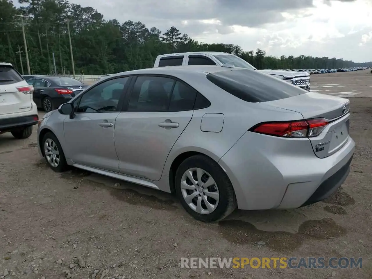 2 fotografías del automóvil dañado 5YFB4MDE1PP058192 TOYOTA COROLLA 2023