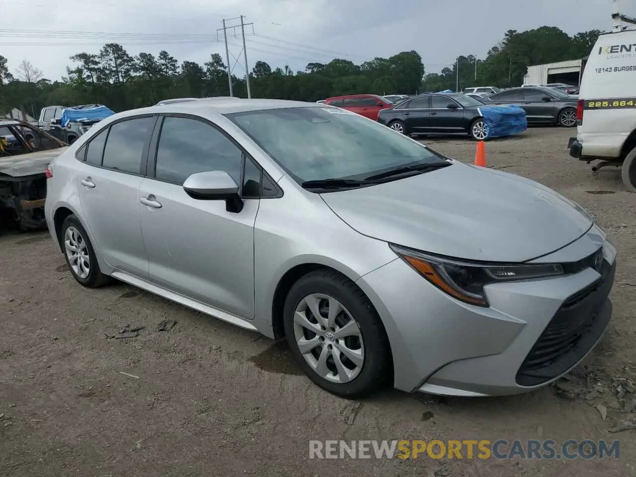 4 fotografías del automóvil dañado 5YFB4MDE1PP058192 TOYOTA COROLLA 2023