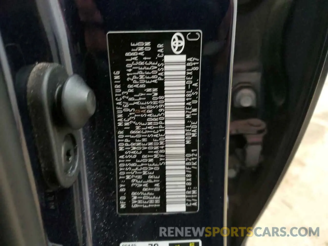 13 fotografías del automóvil dañado 5YFB4MDE1PP059908 TOYOTA COROLLA 2023