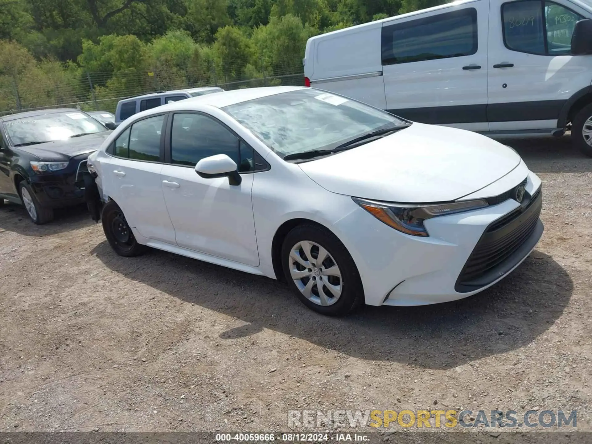 1 fotografías del automóvil dañado 5YFB4MDE1PP063098 TOYOTA COROLLA 2023