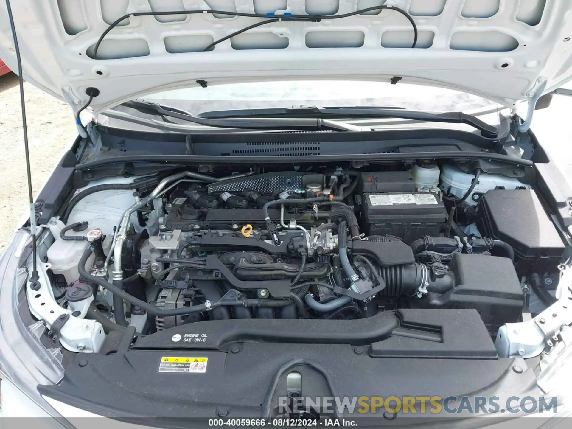 10 fotografías del automóvil dañado 5YFB4MDE1PP063098 TOYOTA COROLLA 2023